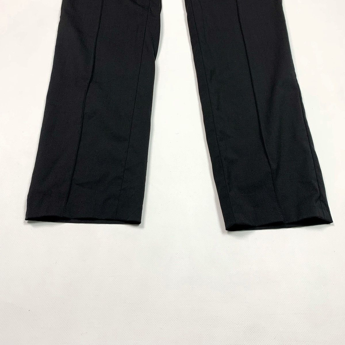 Burberry × Designer Burberry London Wool Black Dress Pants High Rise Woman Size 27" / US 4 / IT 40 - 4 Thumbnail