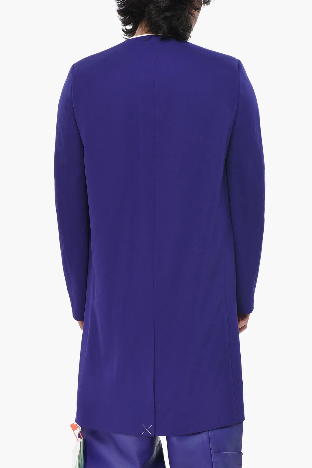 Off-White og1mm0426 Wool Coat in Purple Size US M / EU 48-50 / 2 - 2 Thumbnail