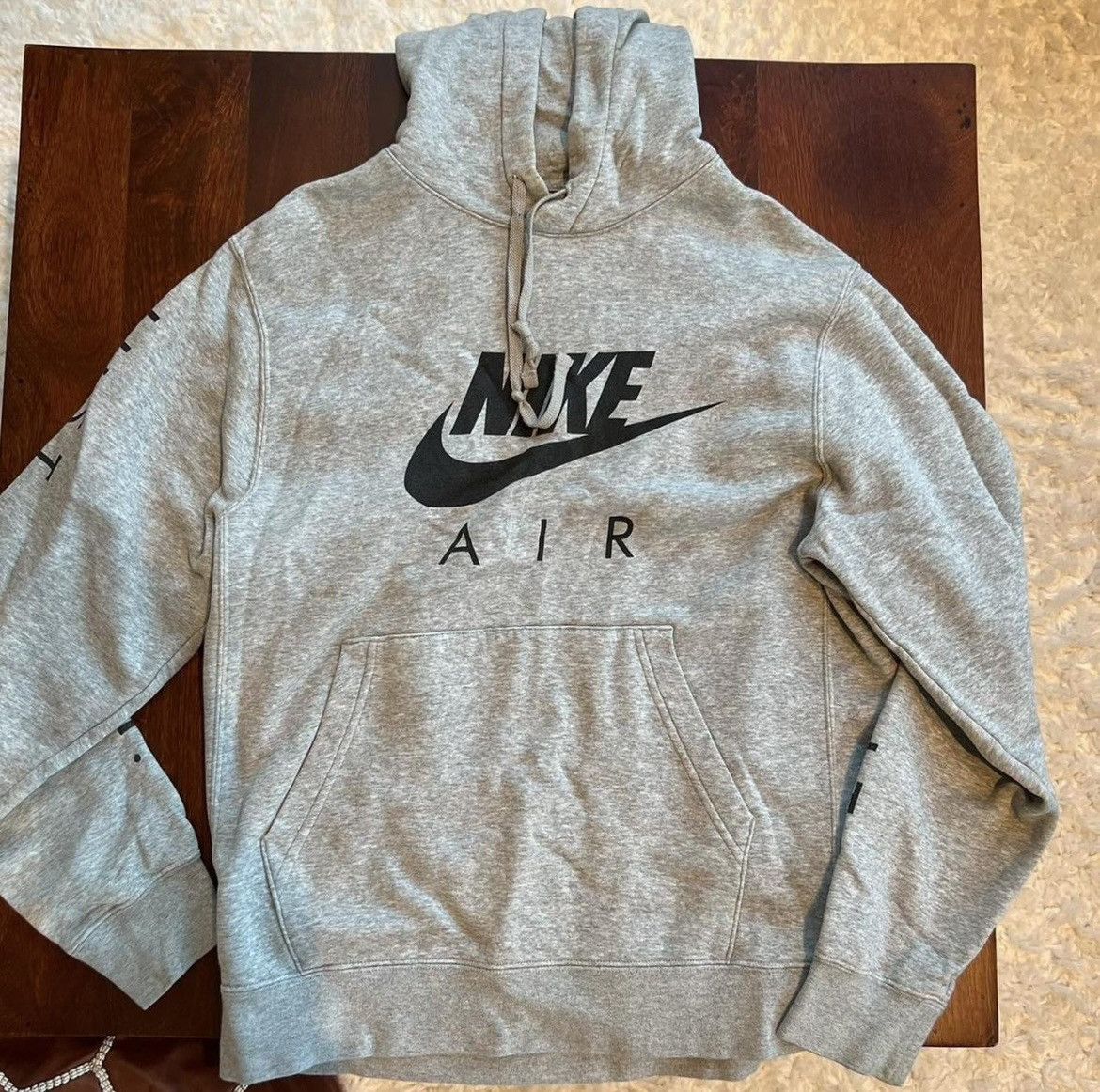 Nike Grey Nike Hoodie Size US M / EU 48-50 / 2 - 1 Thumbnail