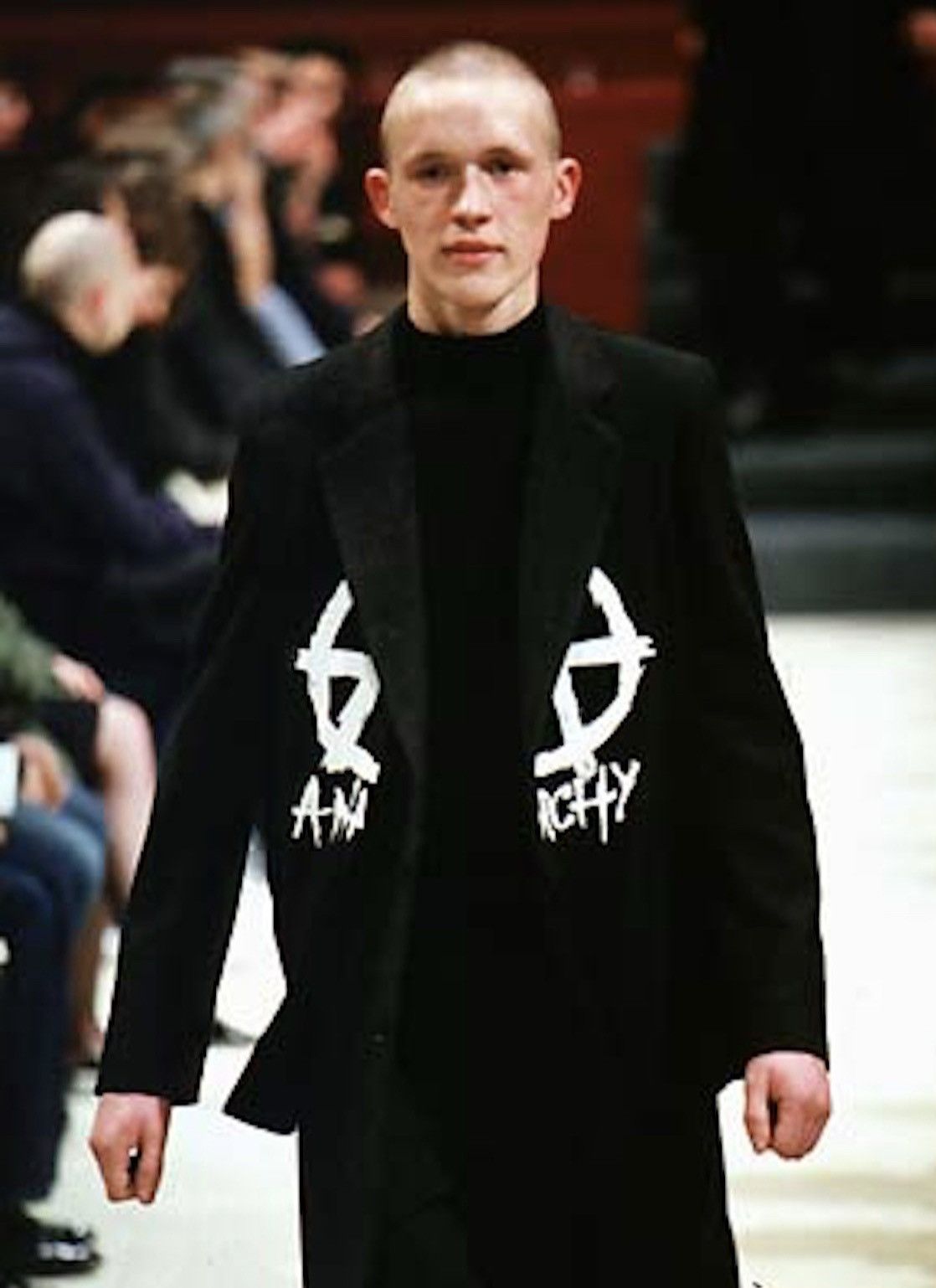 Raf Simons AW98 Raf Simons ‘Anarchy’ Motif Radioactivity Split Vest Size US S / EU 44-46 / 1 - 7 Thumbnail