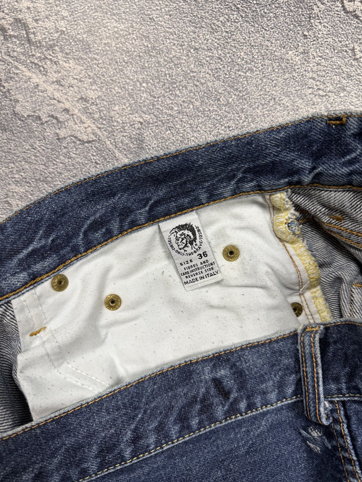 Diesel VINTAGE BAGGY DIESEL BAGGY JEANS DISTRESSED Y2K Size US 36 / EU 52 - 9 Thumbnail