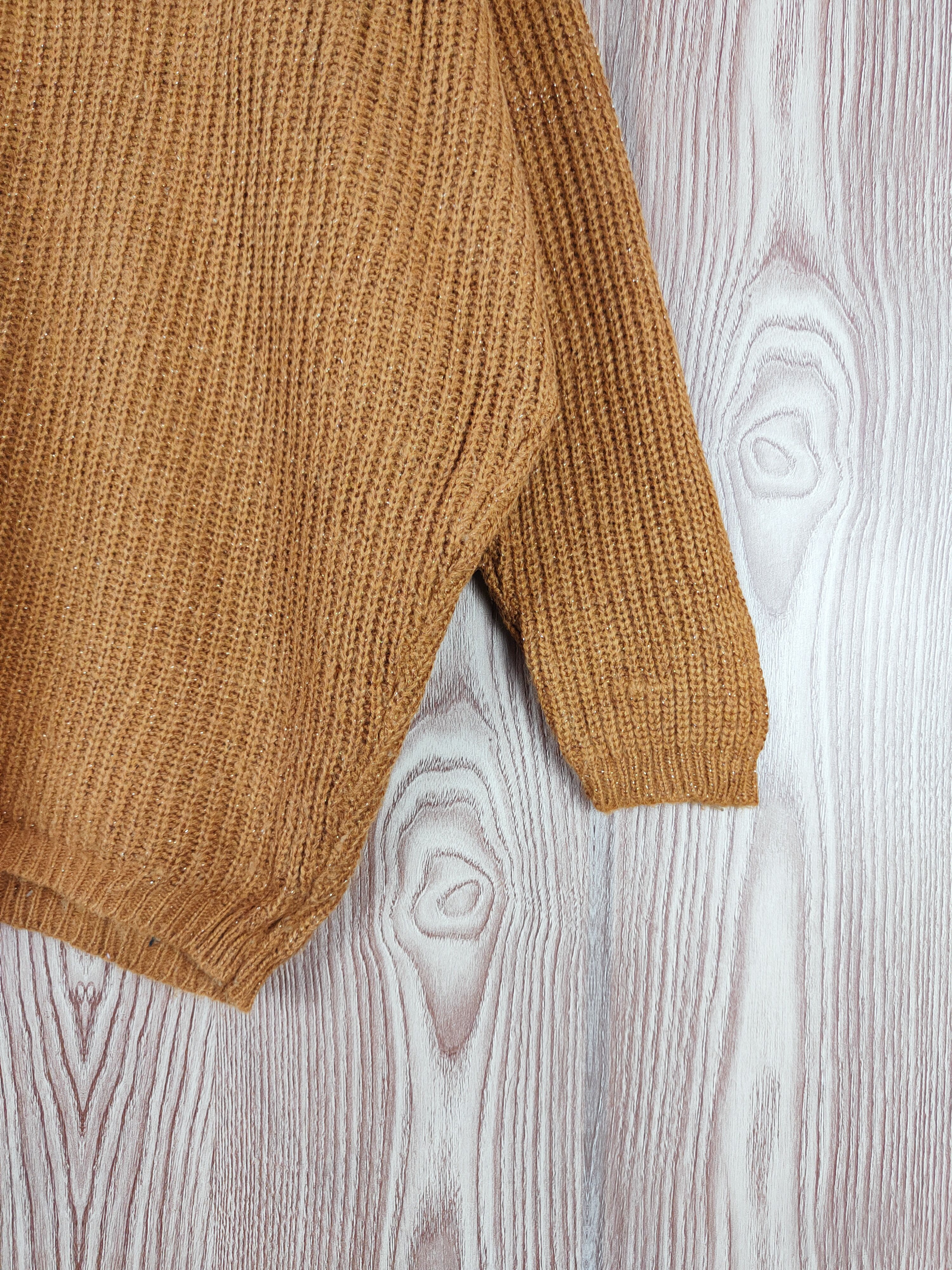 Vintage Gorge Brown Knitwear Sweatshirts #W354 Size M / US 6-8 / IT 42-44 - 7 Thumbnail