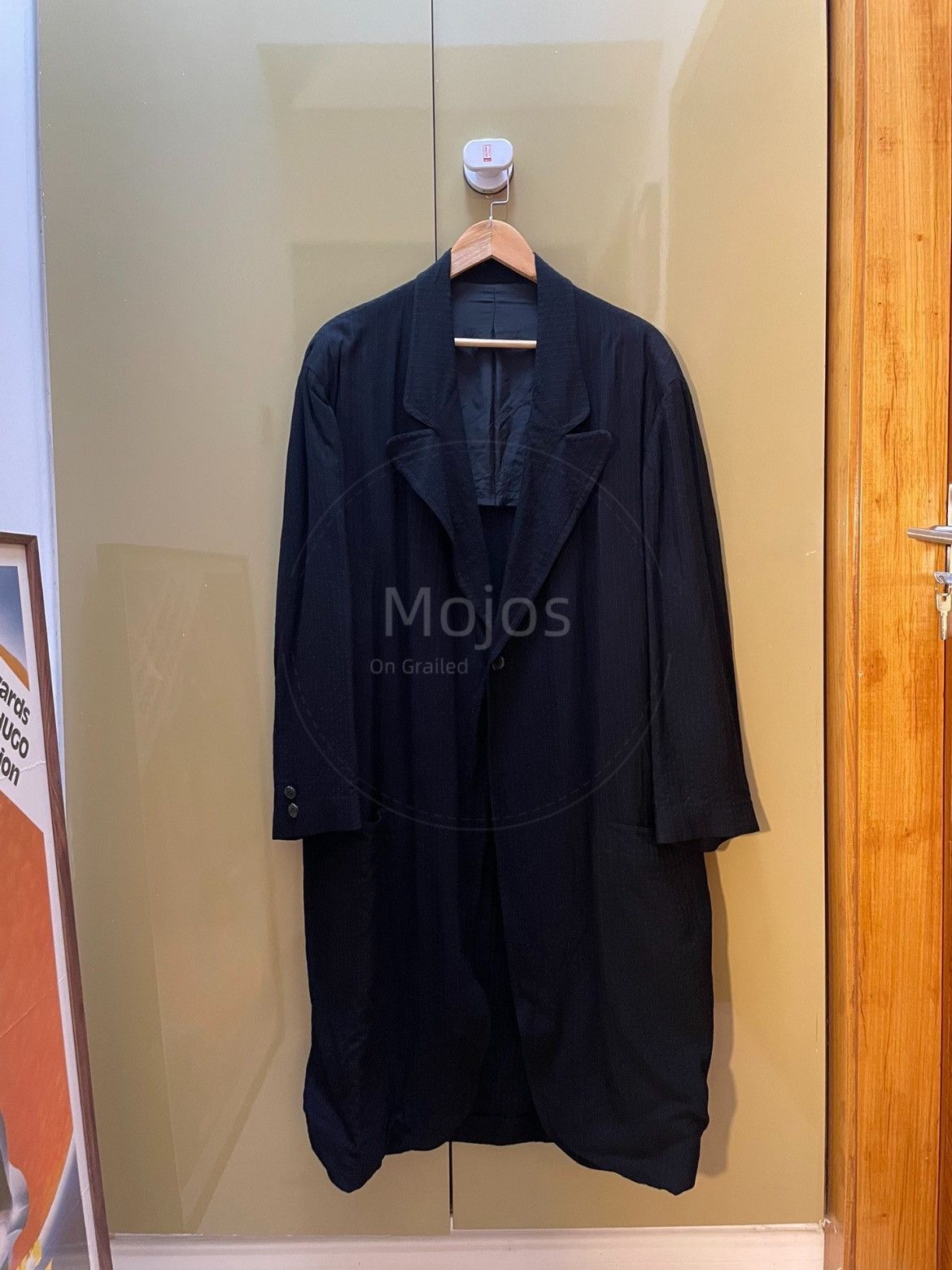 Yohji Yamamoto Pour Homme 94AW Lining Pattern Coat-2508