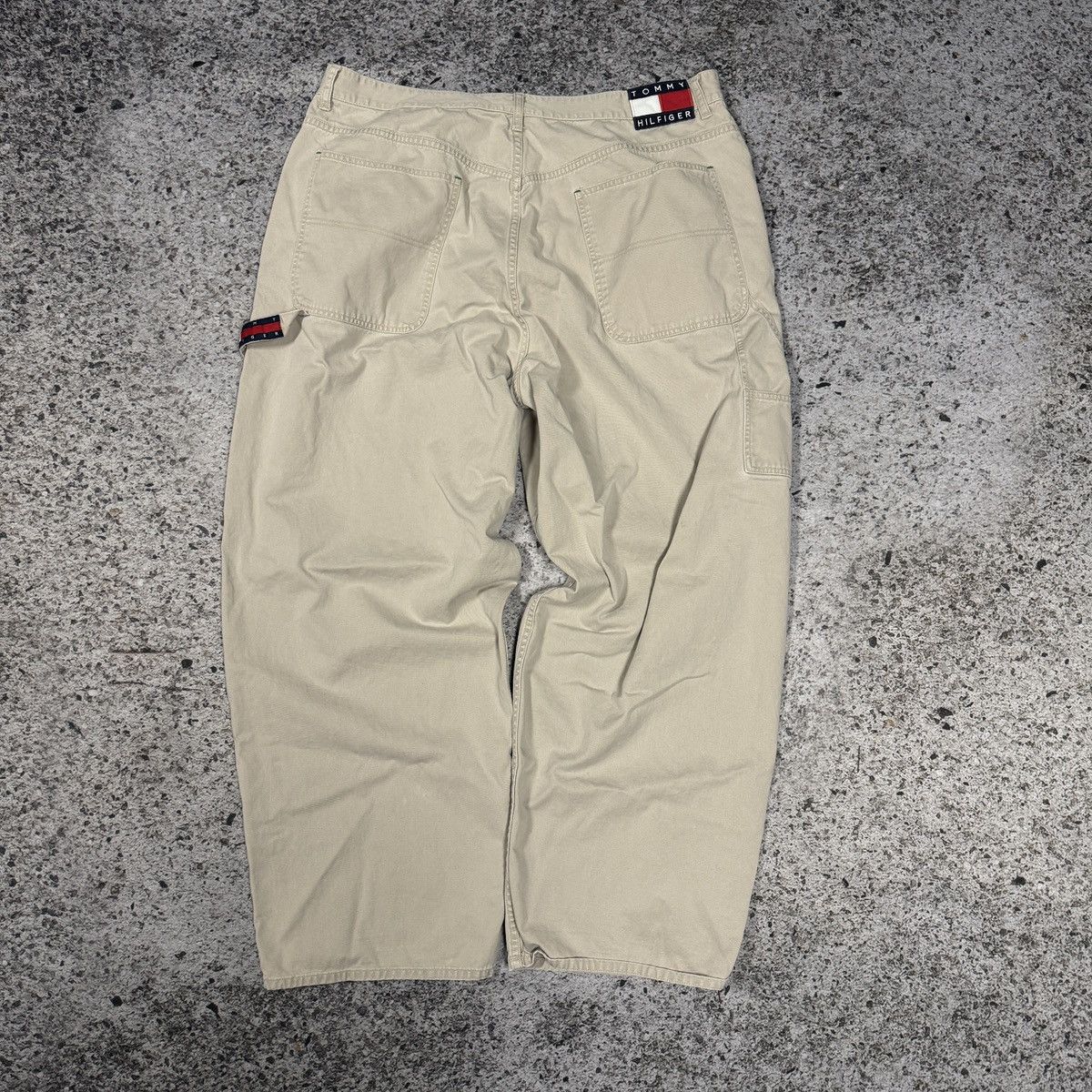 Vintage Vintage Tommy Hilfiger Tan Khaki Carpenter Pants ERD Grunge Size US 40 / EU 56 - 2 Thumbnail