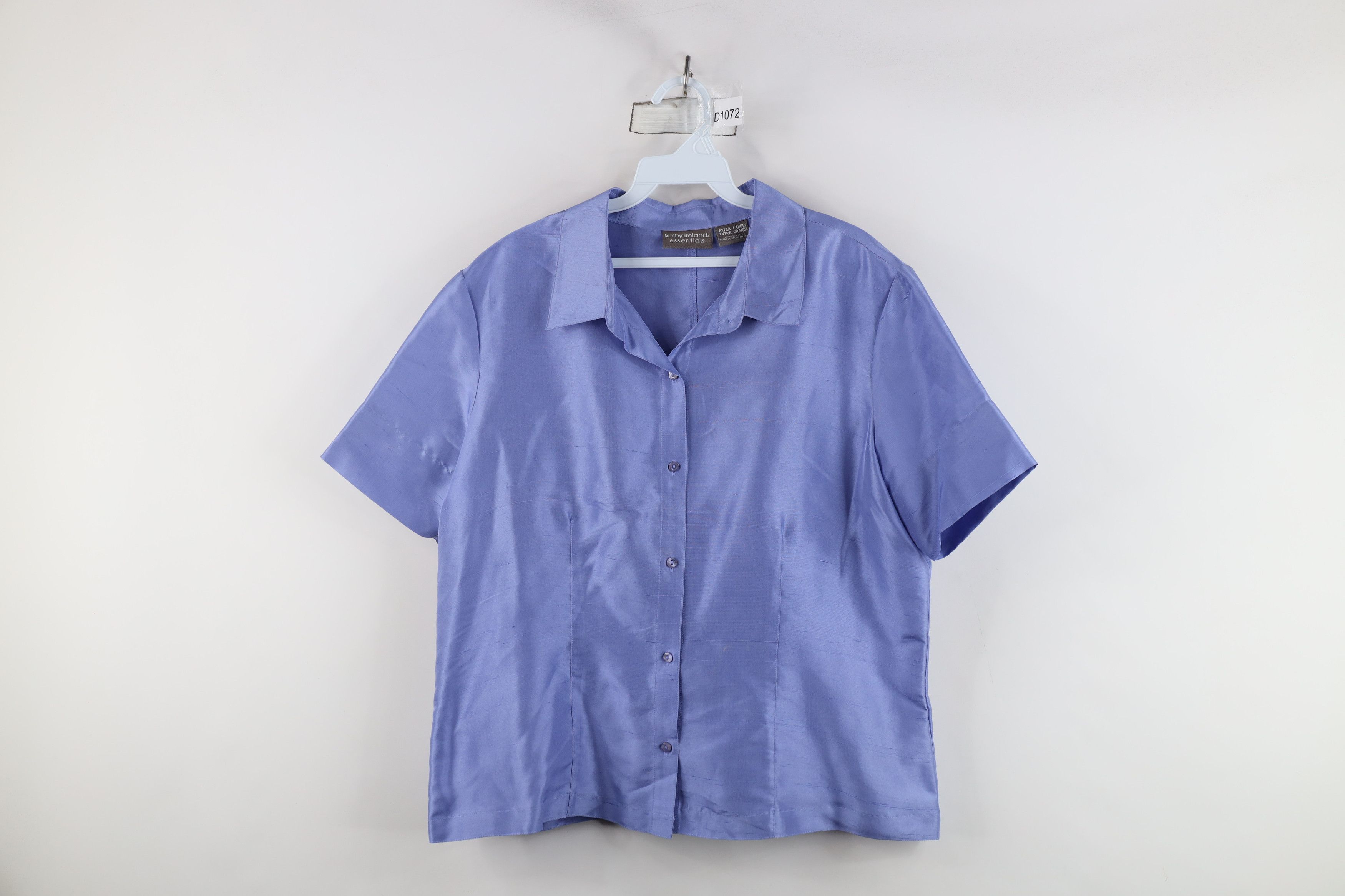 Vintage Vintage 90s Streetwear Short Sleeve Collared Button Shirt Size L / US 10 / IT 46 - 1 Thumbnail