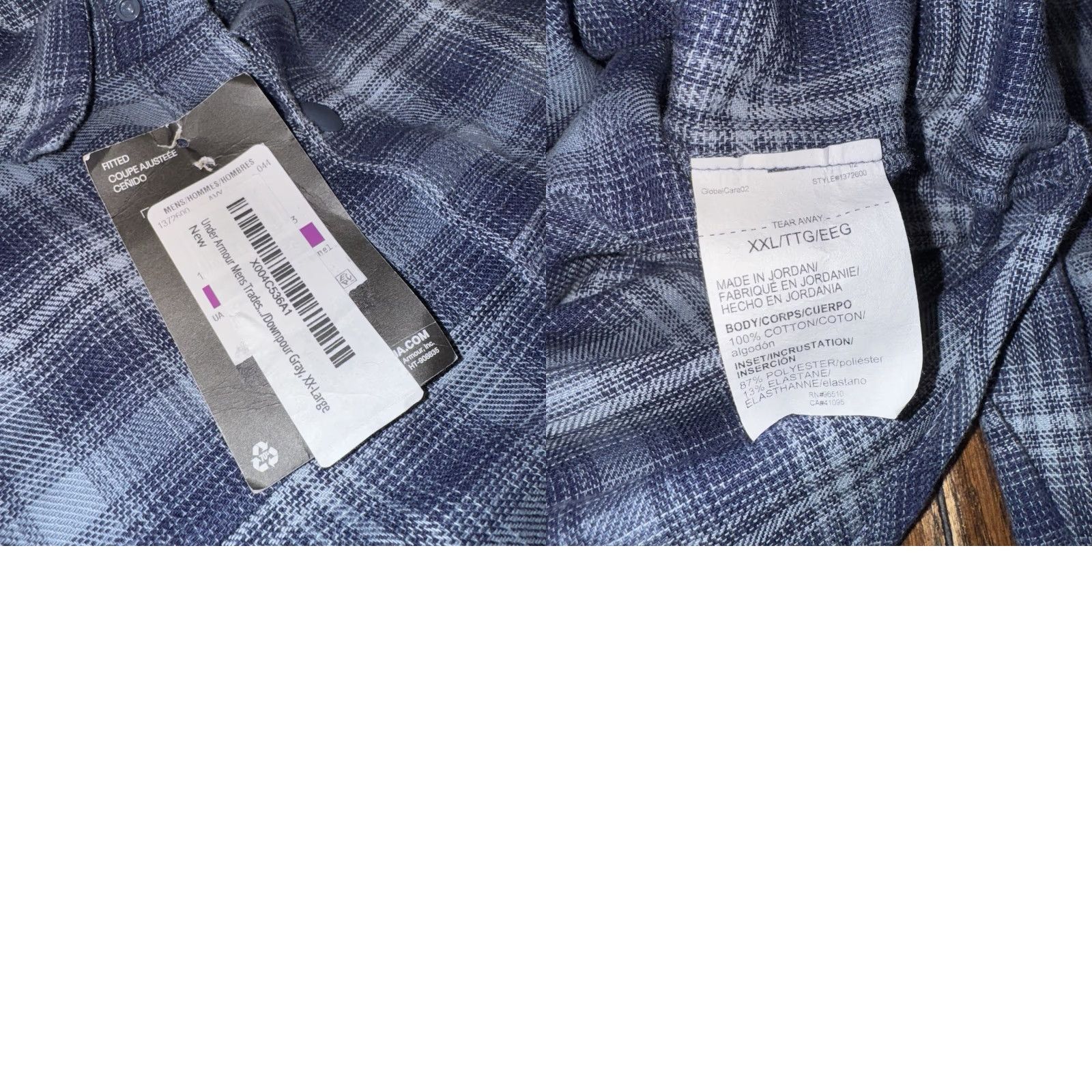 Under Armour Under Armour Tradesman Flex Flannel LS Snap Front Shirt Mens Size 2XL NWT Size US XXL / EU 58 / 5 - 8 Thumbnail