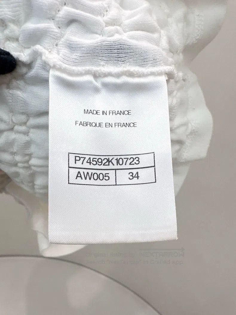 Chanel Chanel 23p white pleated vest Size XXS / US 00 / IT 34 - 4 Thumbnail