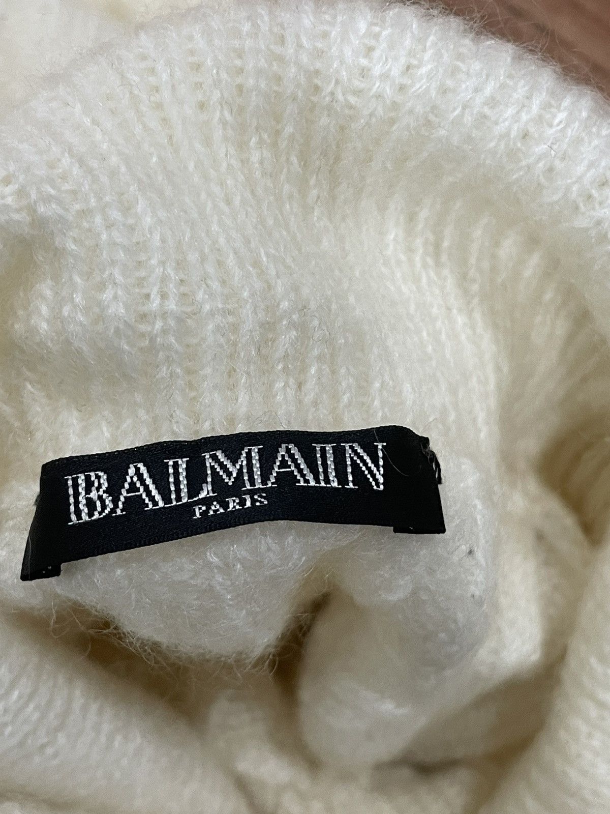 Balmain Balmain Paris Mohair Sweatshirt Size XXS / US 00 / IT 34 - 5 Thumbnail