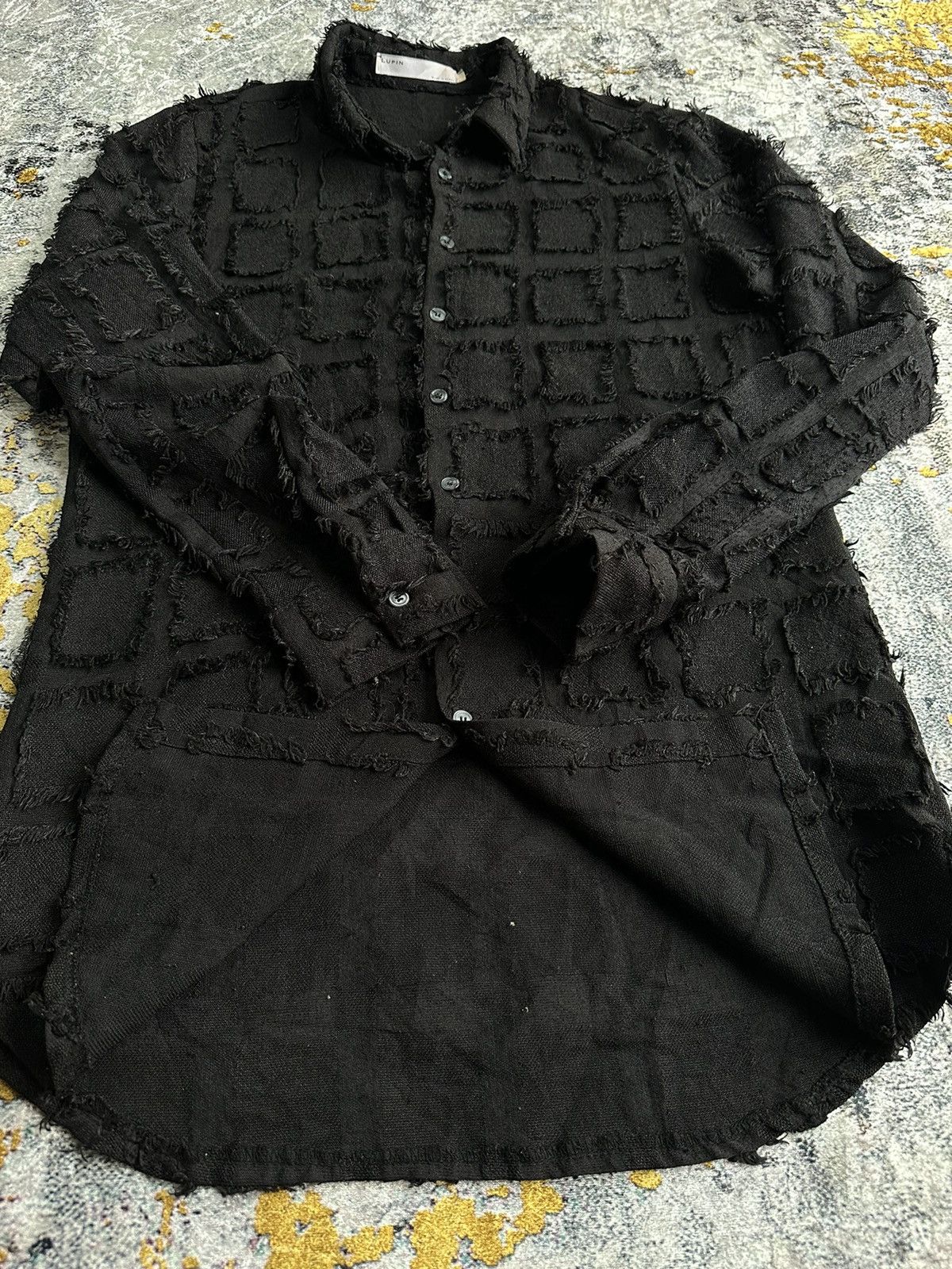 Isamu Katayama Backlash SICK DISTRESSED FASHION LUPIN PUNK SHIRT BALENCIAGA STYLE Size US M / EU 48-50 / 2 - 3 Thumbnail