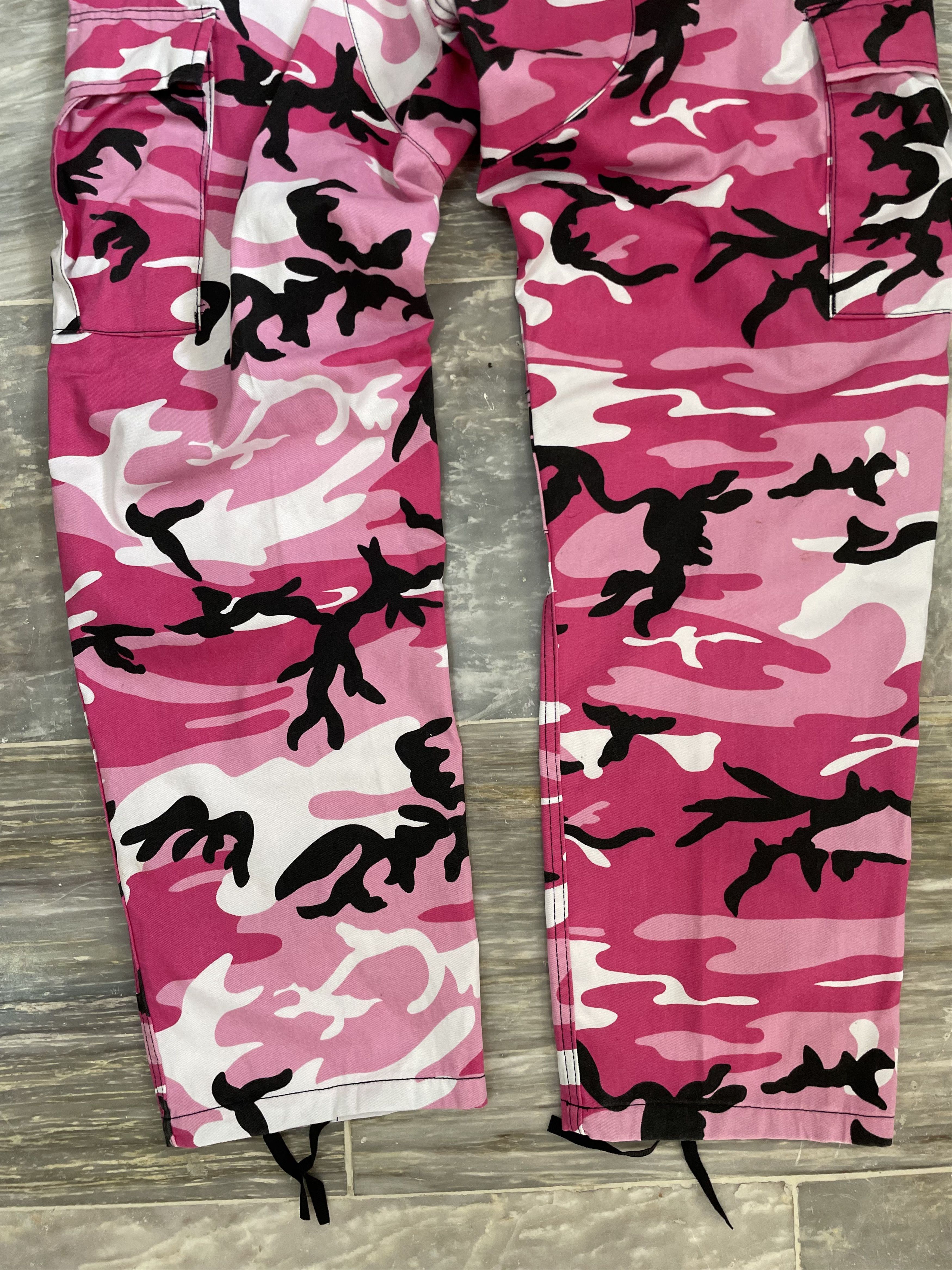 Rothco Rothco Pink Camo Cargo Pants Size US 34 / EU 50 - 7 Thumbnail