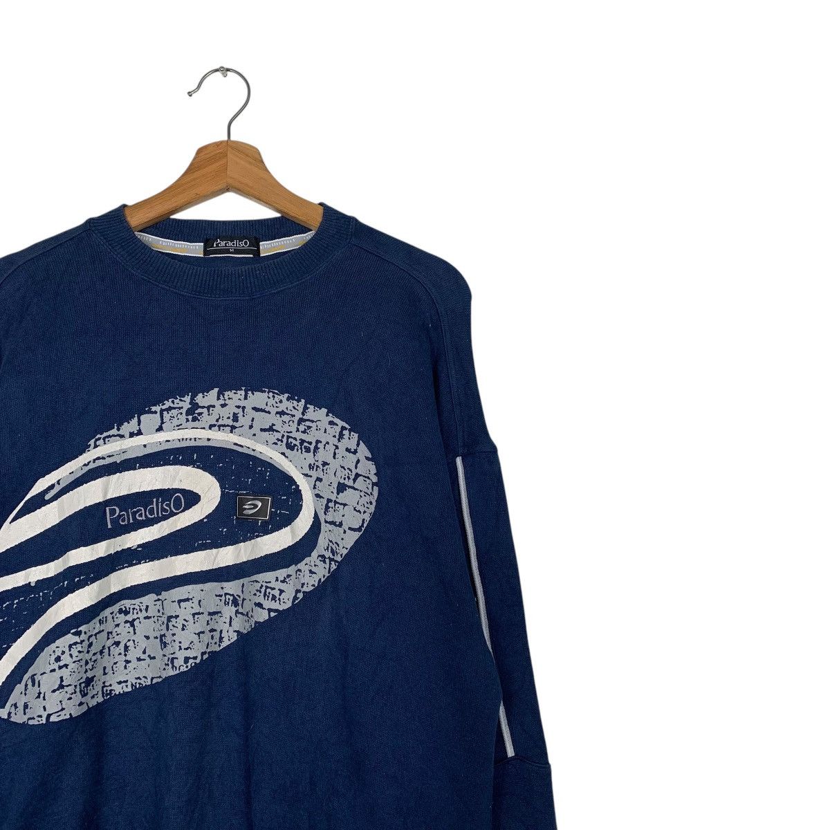 Japanese Brand Japanese Brand Paradiso Big Logo Crewneck Sweatshirt Size US M / EU 48-50 / 2 - 5 Thumbnail