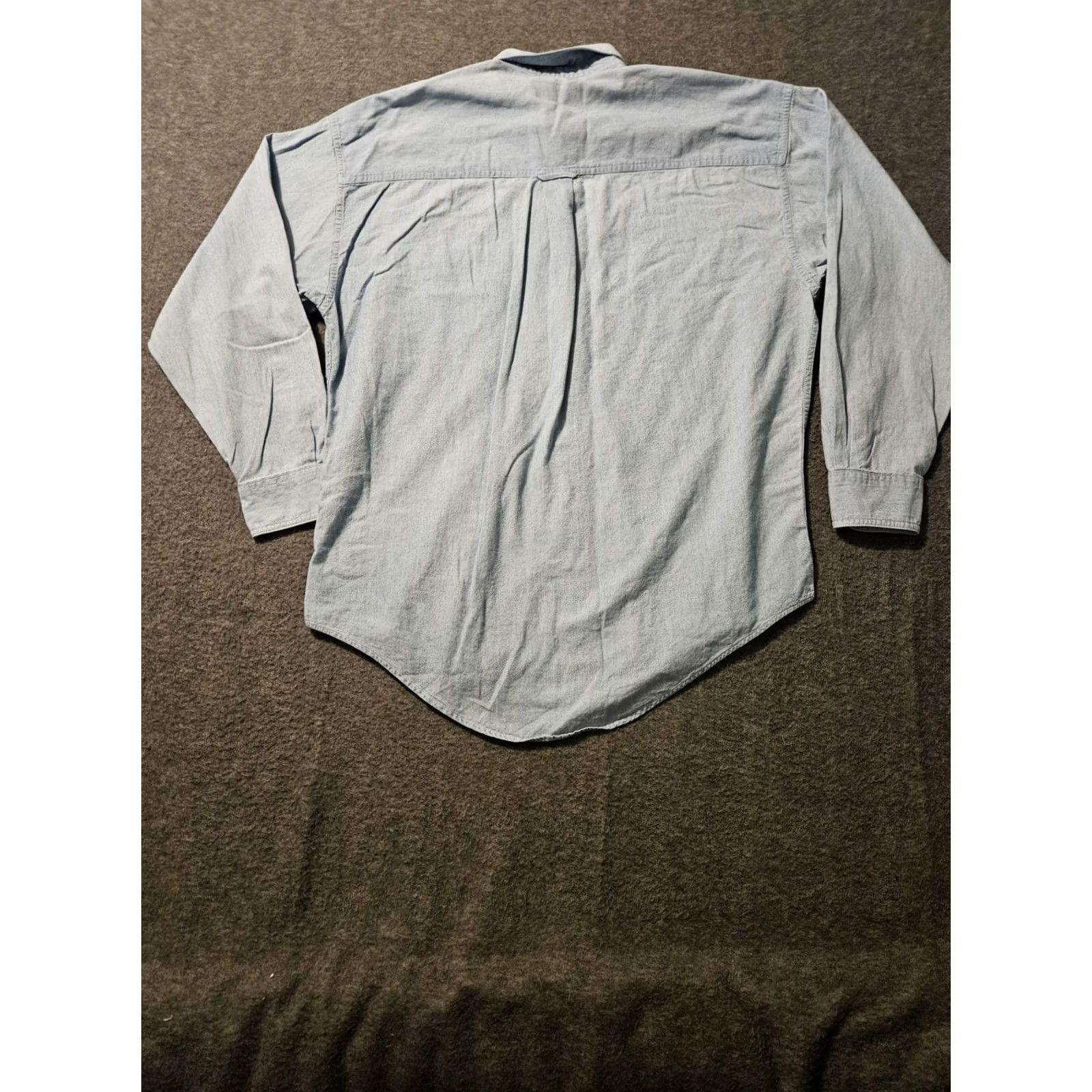 Ralph Lauren VINTAGE Chaps Ralph Lauren Button Down Shirt Mens L Blue Embroidered Logo 90s Classic Designer Size US L / EU 52-54 / 3 - 6 Thumbnail