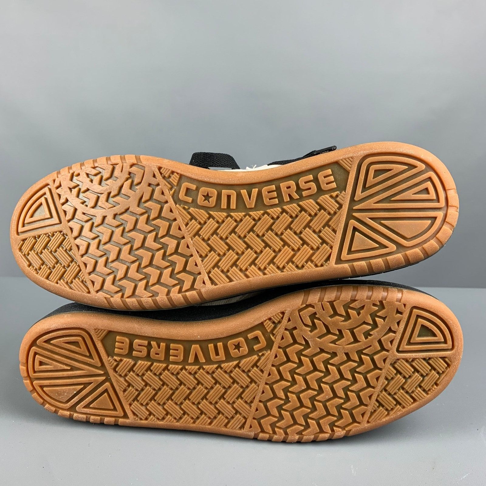 Converse CONVERSE 10 Cream Black Mixed Materials Leather Sneakers Size US 10 / EU 43 - 6 Thumbnail