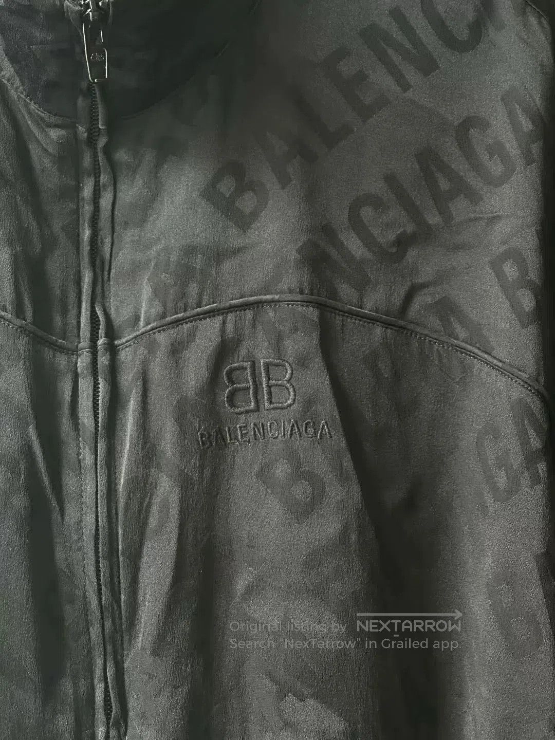 Balenciaga Balenciaga Silk Jacquard Jacket. Size US M / EU 48-50 / 2 - 3 Thumbnail