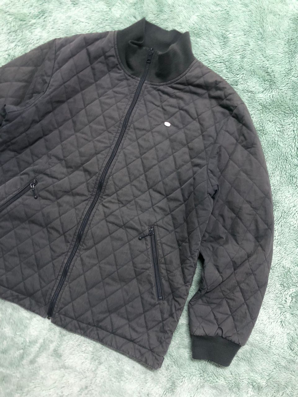 Lacoste VINTAGE LACOSTE RIVESIBLE QUILTED JACKET SUNFADED ONE SIDE Size US L / EU 52-54 / 3 - 12 Thumbnail