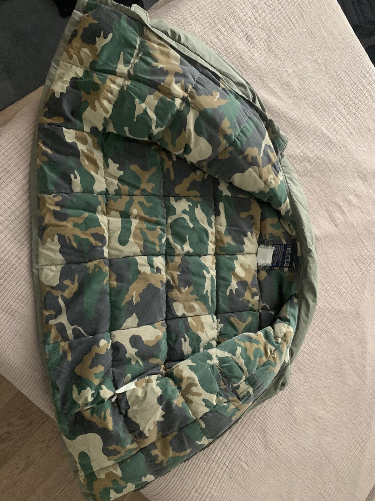 Nautica Vintage Nautica Down Coat Size US XL / EU 56 / 4 - 3 Thumbnail