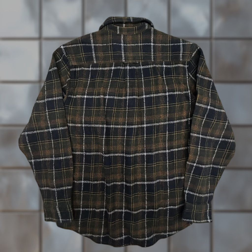Orvis Orvis Flannel Shirt Mens S Blue Plaid Button Up Pockets Heavyweight Cotton Polyester Adjustable Cuffs Lined XP Winter Outdoor Mens Size US S / EU 44-46 / 1 - 1 Thumbnail