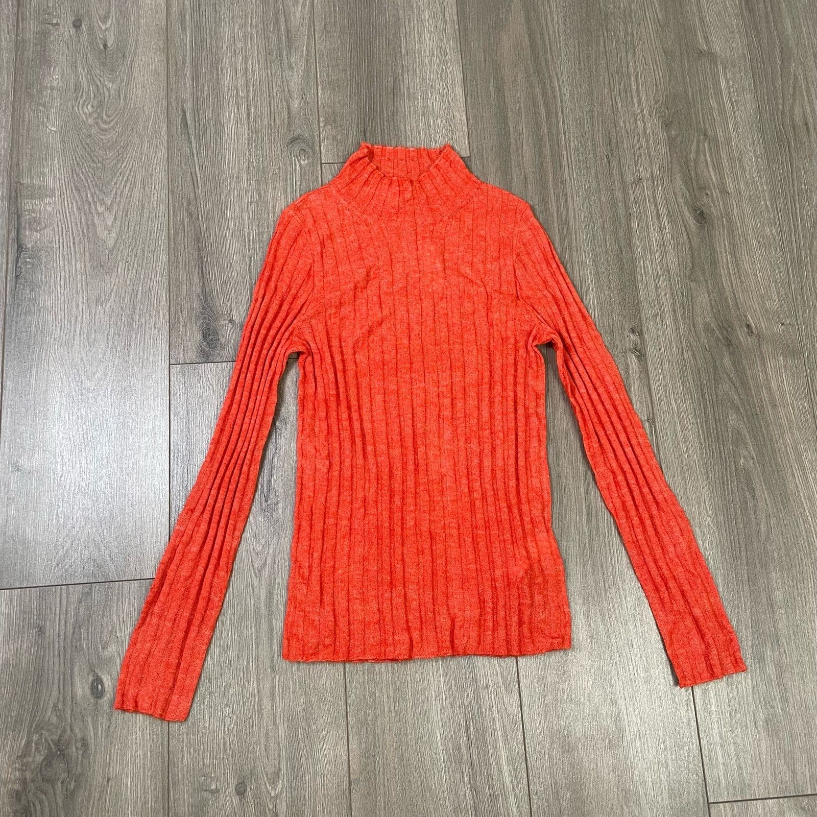 Madewell Madewell Harry Sheer Alpaca Mock Neck Shirt US Women's XS Size XS / US 0-2 / IT 36-38 - 1 Thumbnail