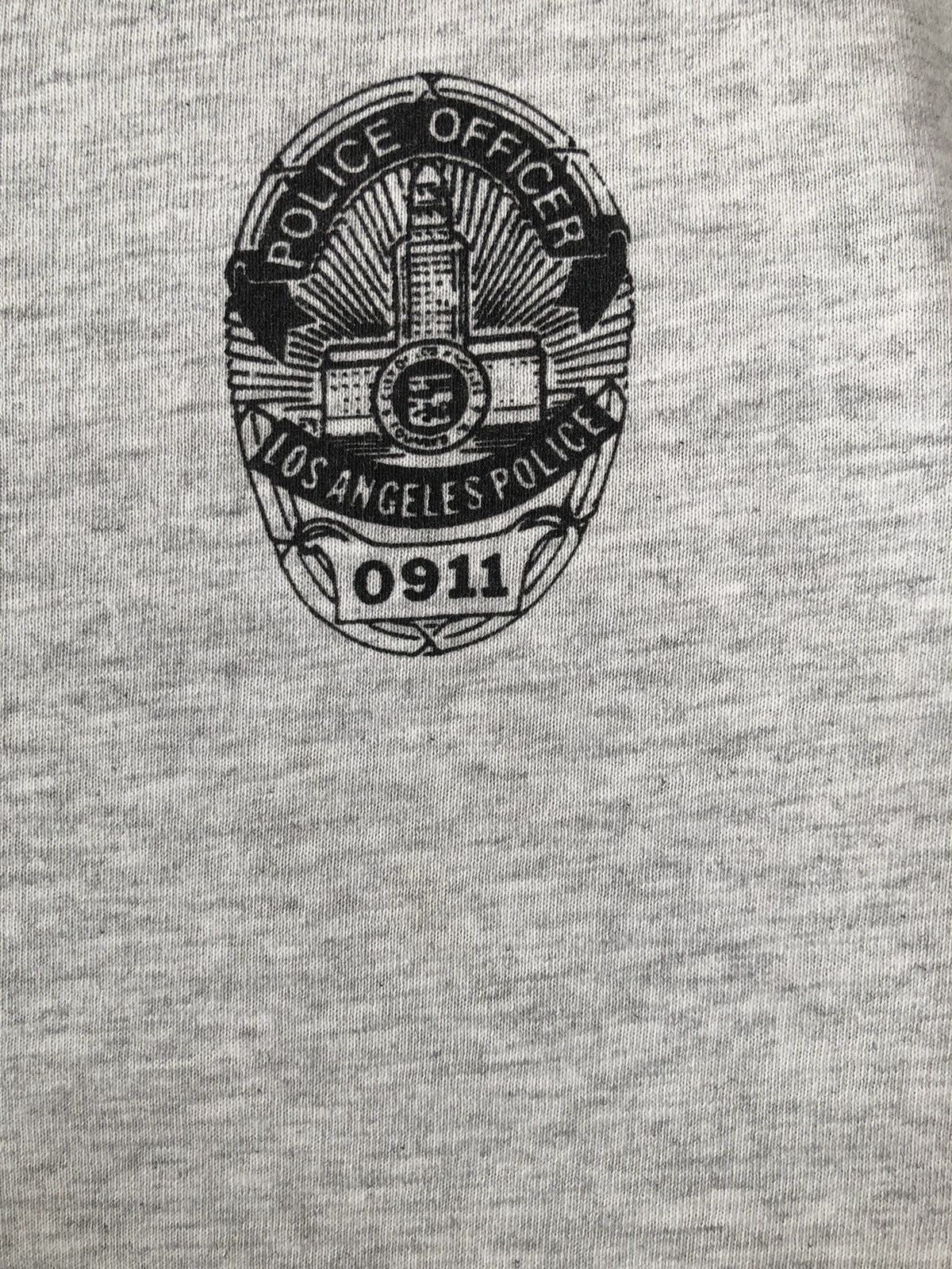 Vintage Vintage 90s Distressed LAPD Tee Size US L / EU 52-54 / 3 - 9 Thumbnail
