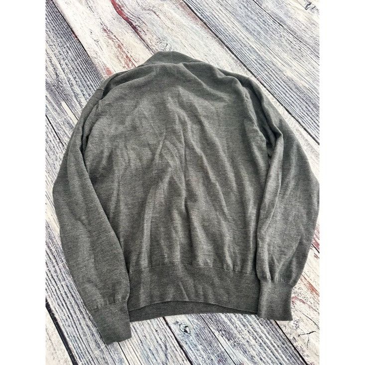 Peter Millar Peter Millar Merino Wool/Silk Men's Charcoal 1/4 Zip-Neck Sw Size US L / EU 52-54 / 3 - 4 Thumbnail