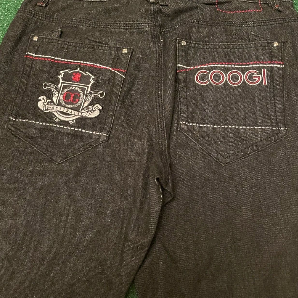 Coogi VINTAGE COOGI Baggy Skater Grunge Jeans VTG Mens 36x34 Embroidered Size US 36 / EU 52 - 3 Thumbnail