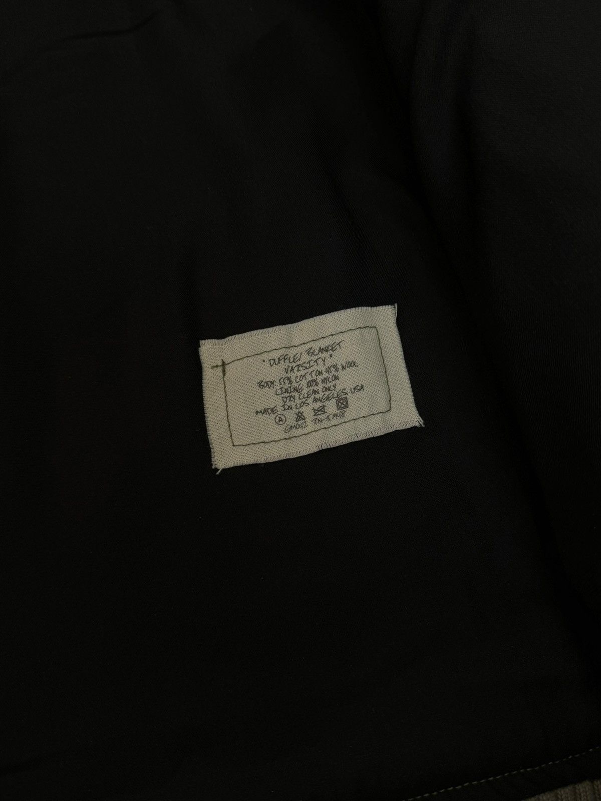 Greg Lauren LIMITED 2023 Vintage Duffle / Blanket Scraps Varsity Size US M / EU 48-50 / 2 - 21 Thumbnail