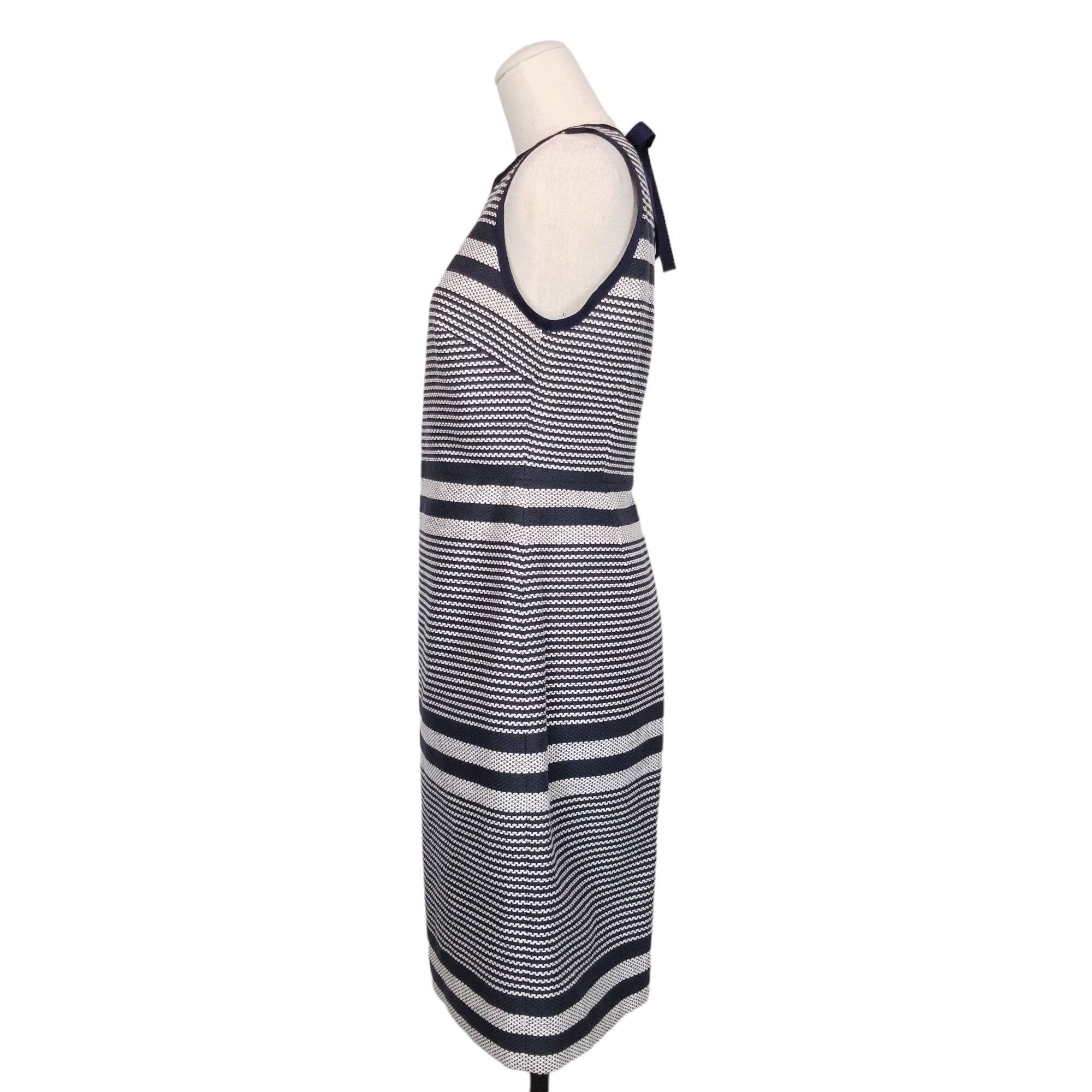 J.Crew Striped Sheath Dress Size S / US 4 / IT 40 - 3 Thumbnail