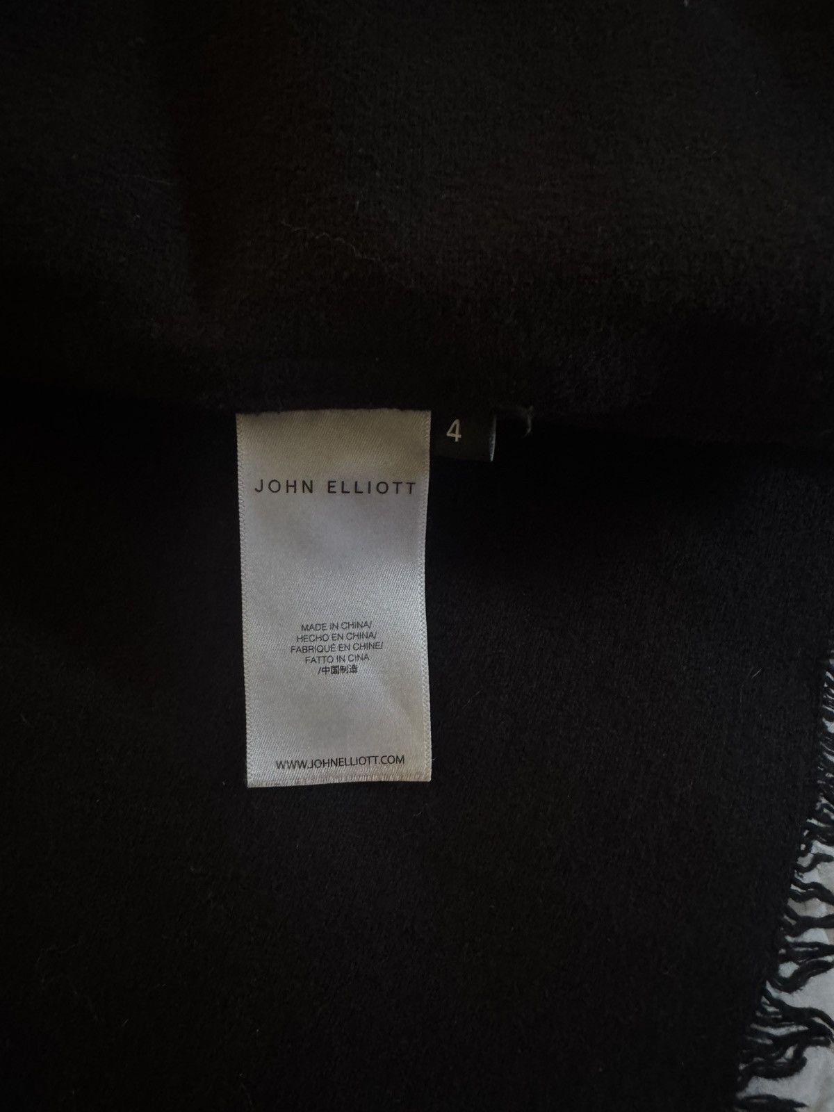 John Elliott John Elliott Black Hemi Size US XL / EU 56 / 4 - 4 Thumbnail