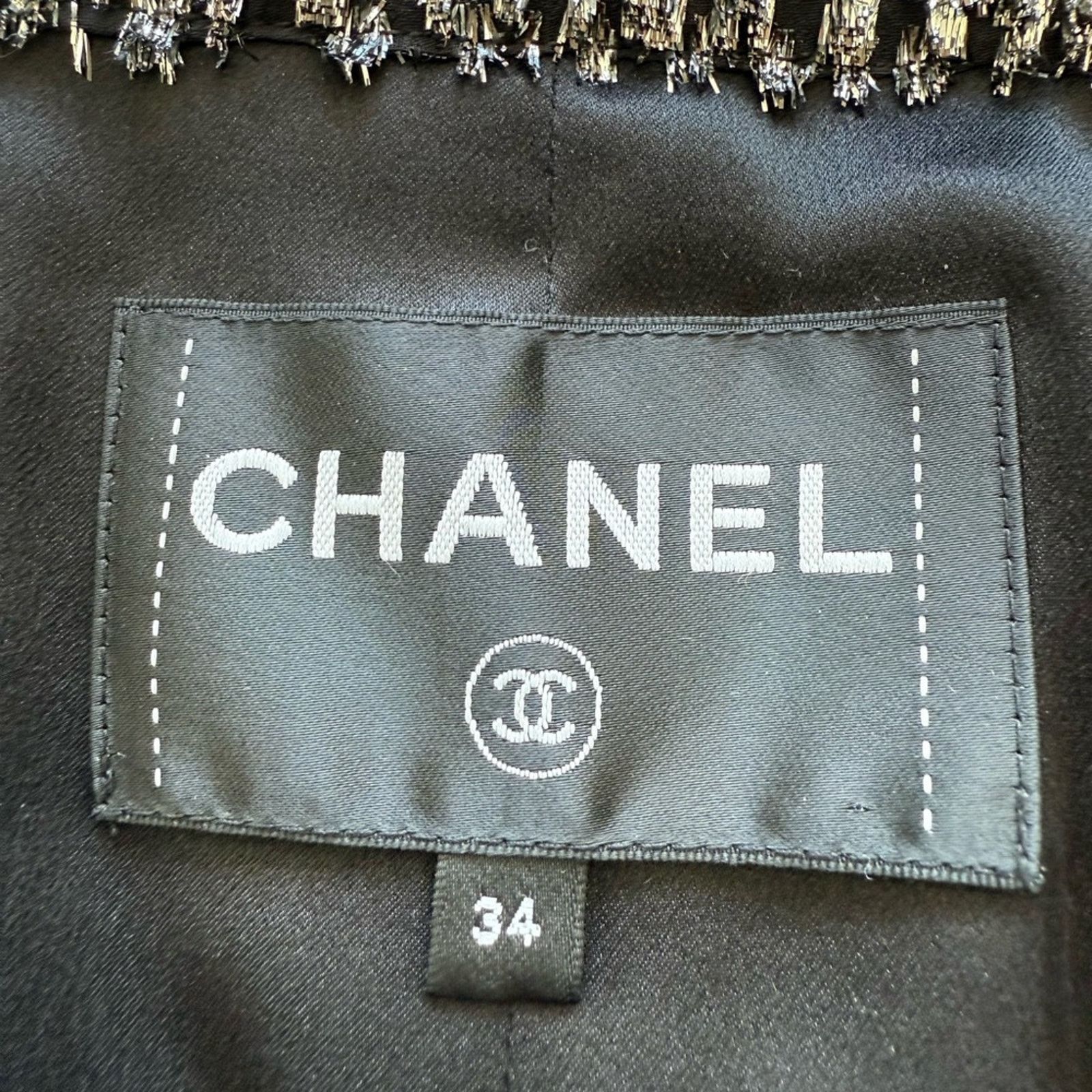 Chanel NEW!CHANEL women poncho with shimmer size 34 FR Retail 6900$ Size XS / US 0-2 / IT 36-38 - 8 Thumbnail