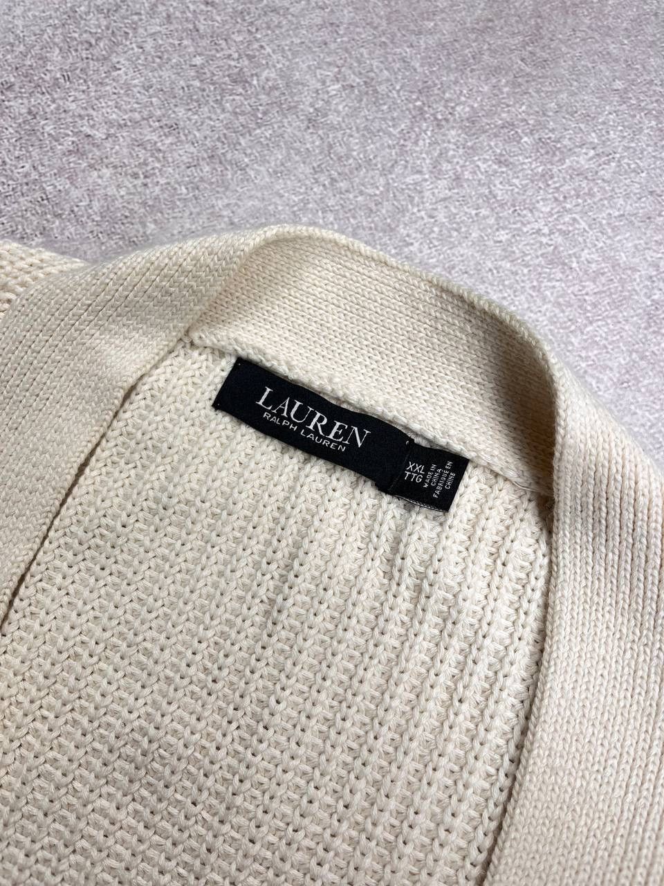 Ralph Lauren Vintage Ralph Lauren Black Label Woman's Cardigan Sweater Size XXL / US 16-18 / IT 52-54 - 3 Thumbnail