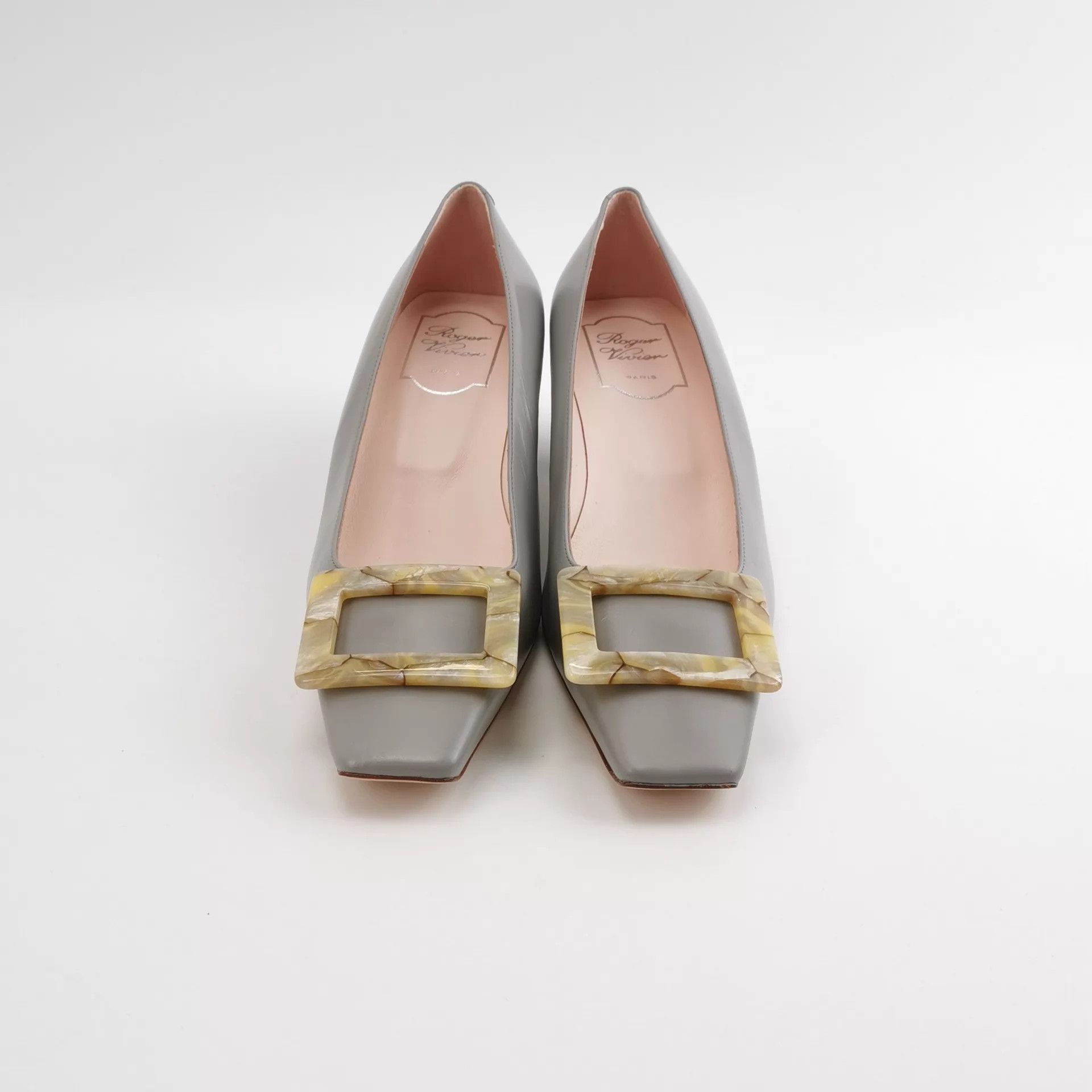 Roger Vivier Roger Vivier Block Heel Pumps 38.5 EU with Box Size US 8 / IT 38 - 7 Thumbnail