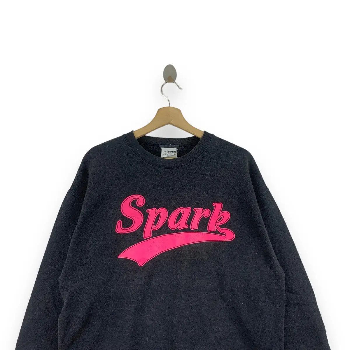 Vintage Vintage 90’ SPARK SKATEBOARD Made In USA Sweatshirt Size M / US 6-8 / IT 42-44 - 3 Thumbnail