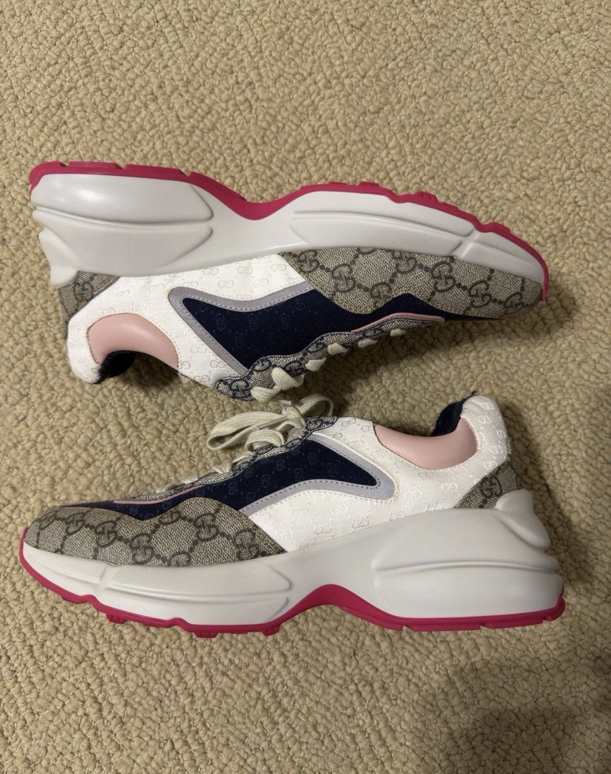 Gucci Gucci rhyton women sneaker size US 11 Size US 11 / IT 41 - 4 Thumbnail