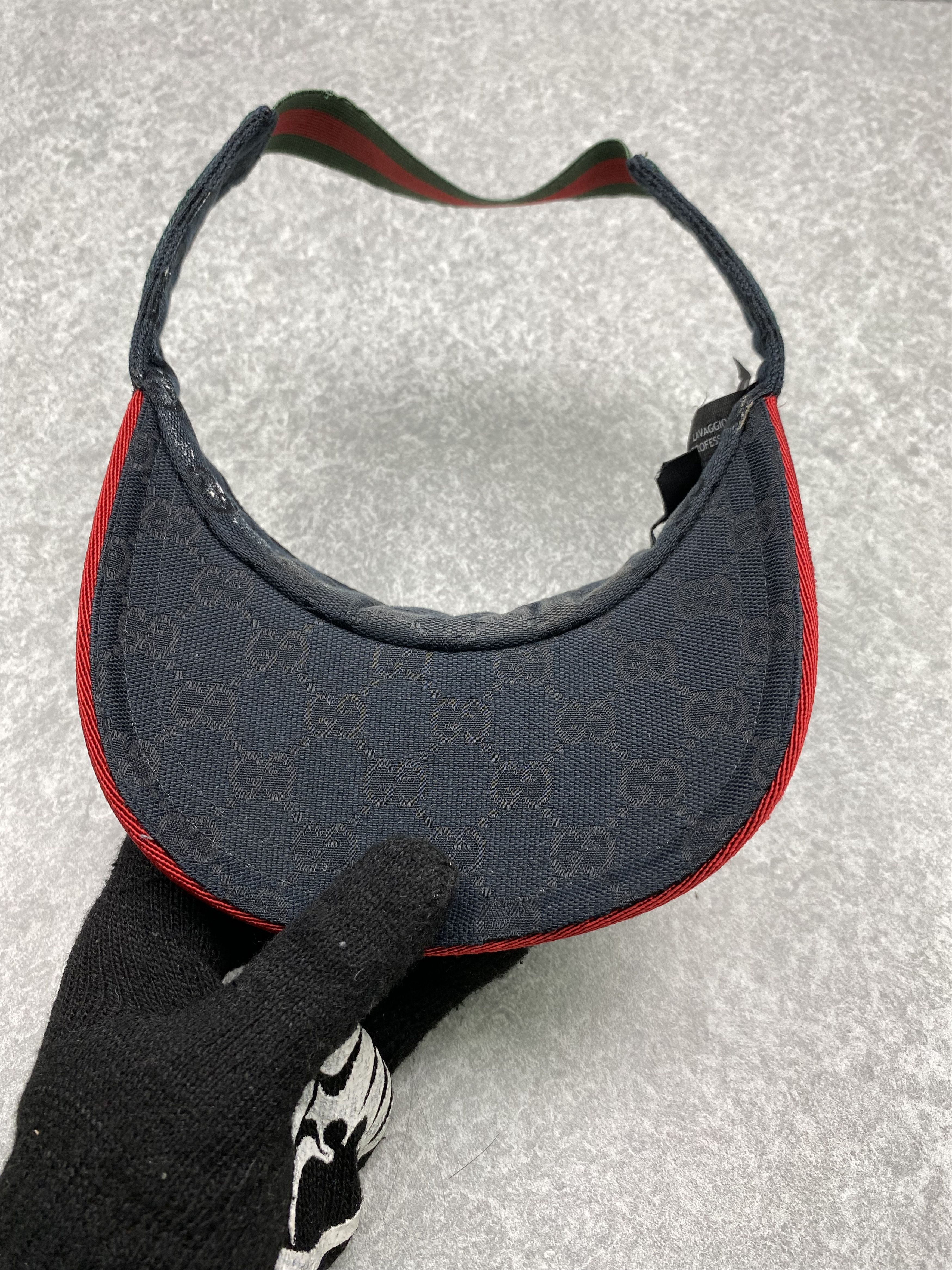 Gucci Gucci Black Monogram Visor Cap Size ONE SIZE - 6 Thumbnail