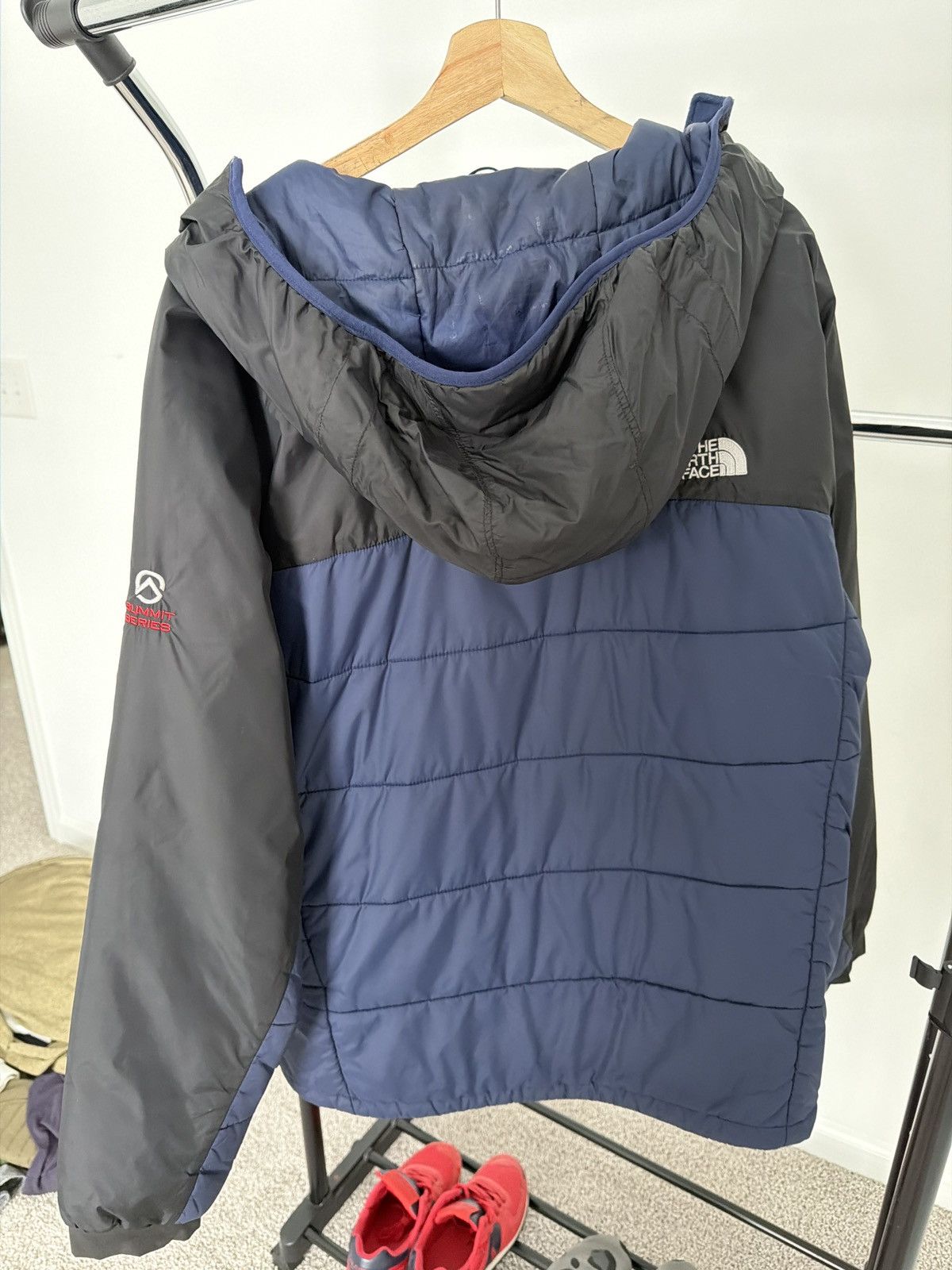 The North Face Black / Blue North Face Packable Jacket Size US L / EU 52-54 / 3 - 1 Thumbnail