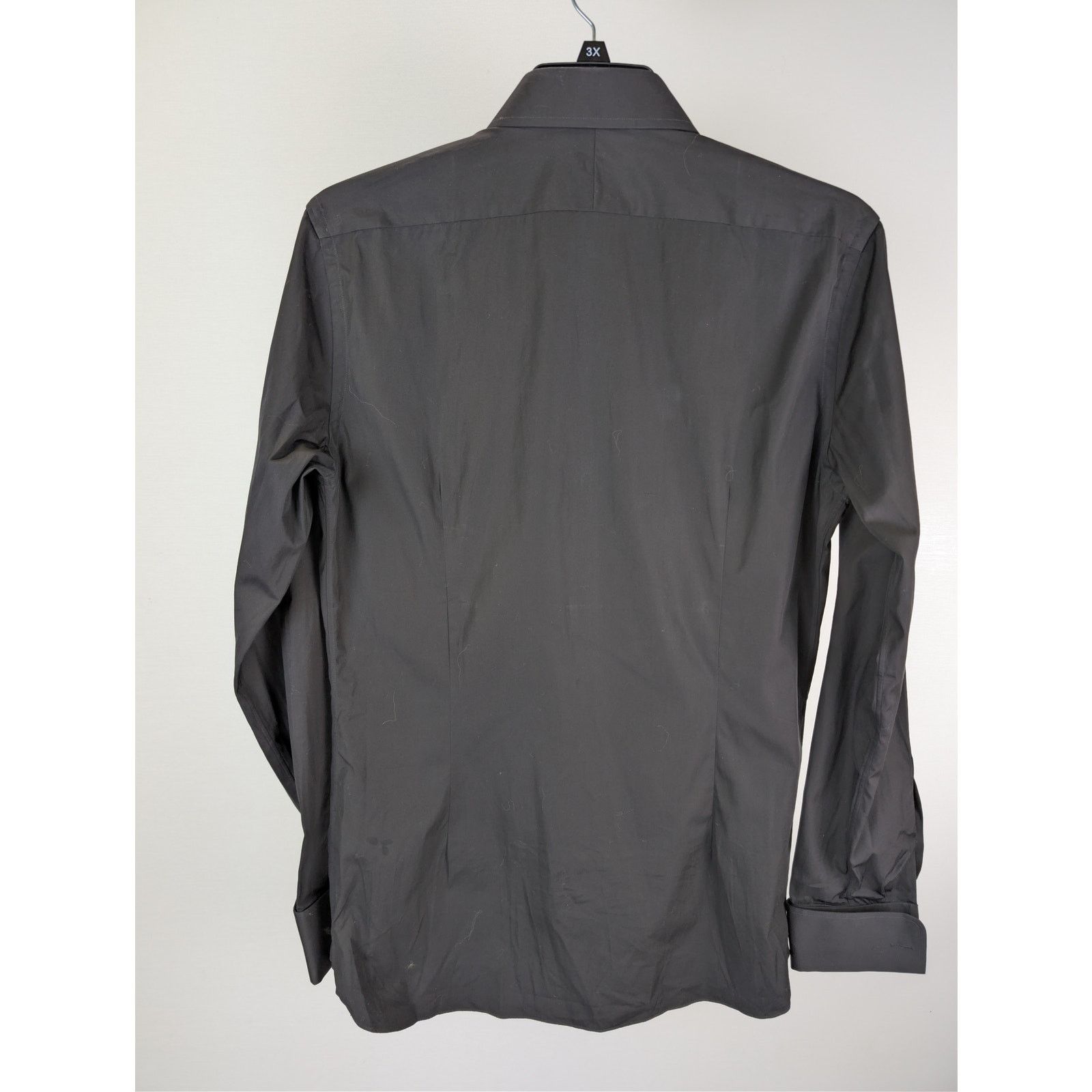 Tom Ford o1rshd1 CC20 Cocktail Voile slim-fit evening shirt in Black Size US M / EU 48-50 / 2 - 10 Thumbnail