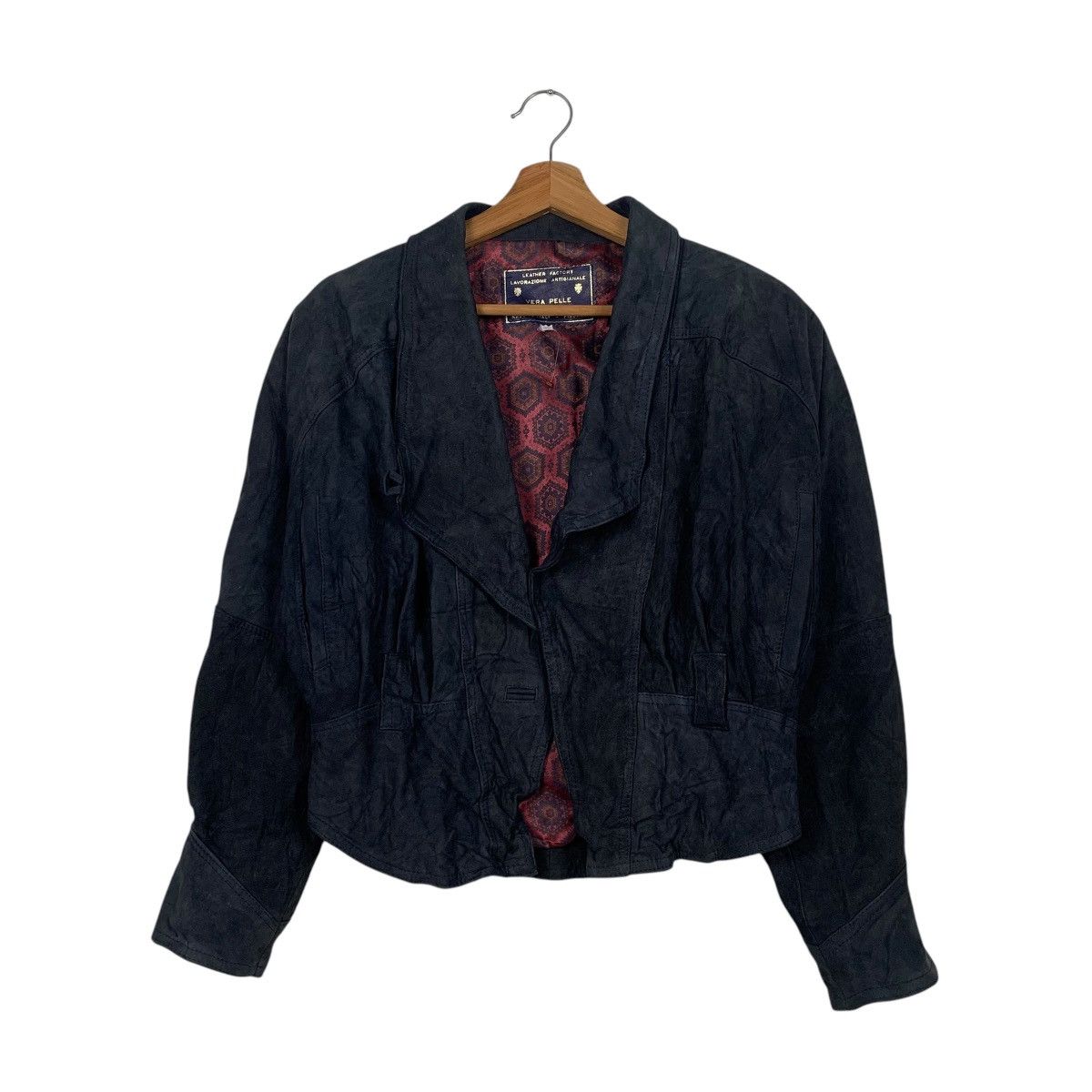 Other Lavorazione Artigianale Women Leather Jacket Made In Italy Size XS / US 0-2 / IT 36-38 - 1 Thumbnail