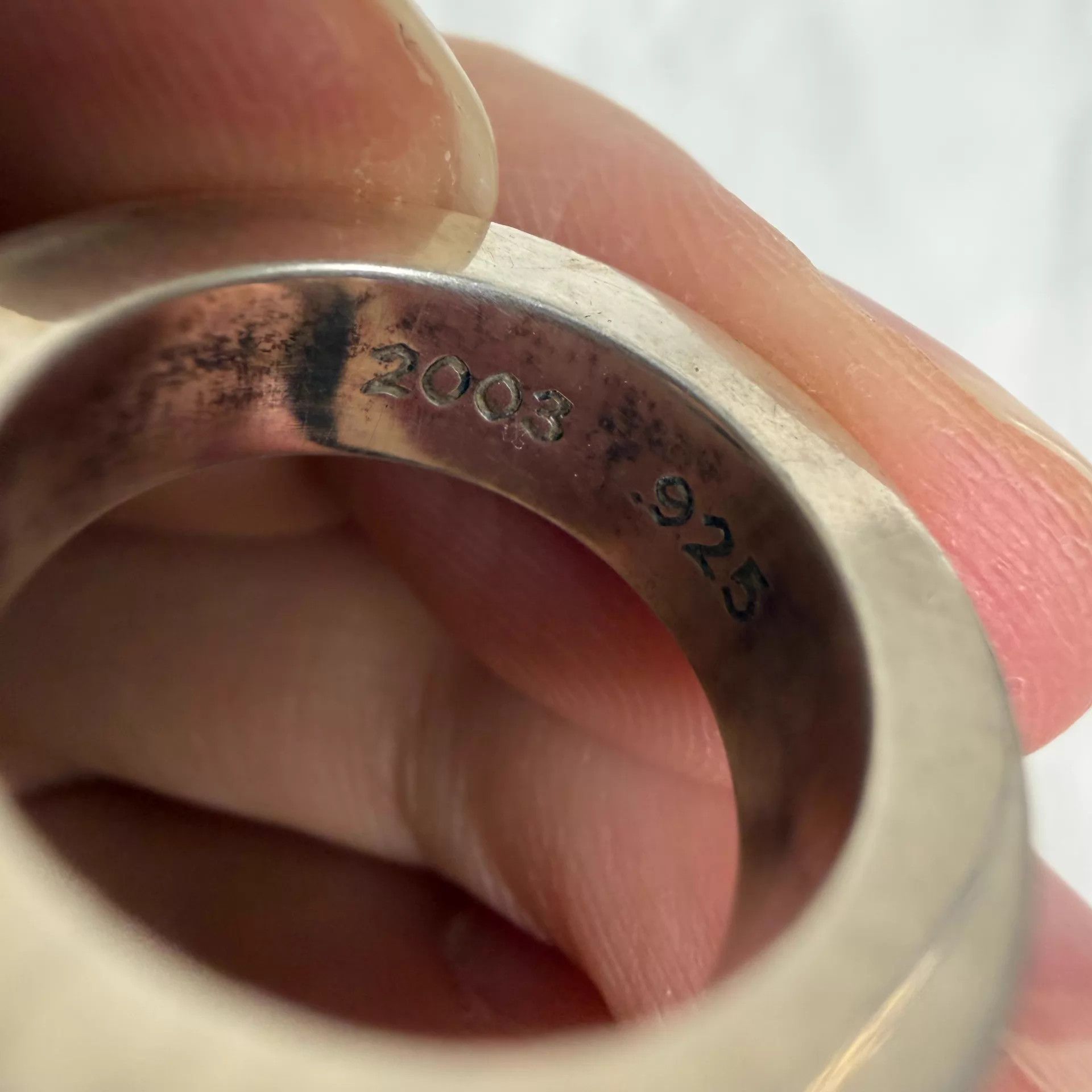 Chrome Hearts Chrome Hearts Forever 925 Silver Ring US4 Near New Size ONE SIZE - 6 Thumbnail