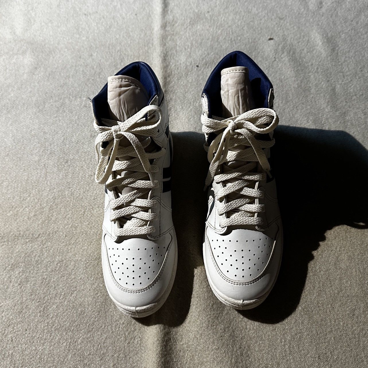 Vintage Vintage 1980s Metallic Blue OG Bootleg Sneakers Honors Sport Size US 8.5 / EU 41-42 - 3 Thumbnail