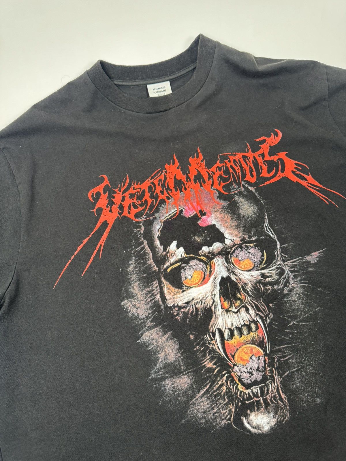 Vetements vetements metal skull 2018 tee Size US M / EU 48-50 / 2 - 4 Thumbnail
