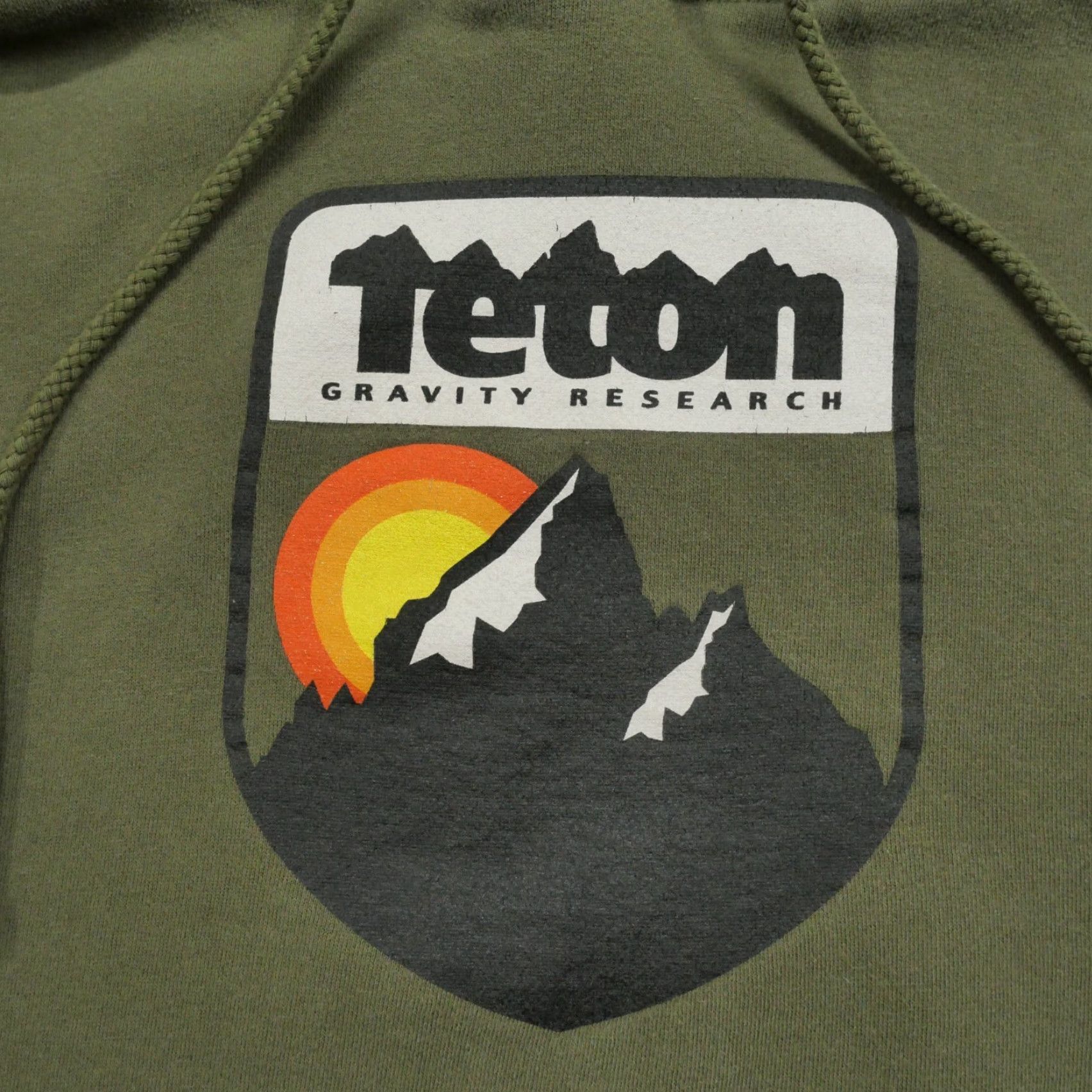 Eton VINTAGE Teton Hoodie Mens S Green Pullover Logo Hooded 90s Men Size US S / EU 44-46 / 1 - 2 Thumbnail