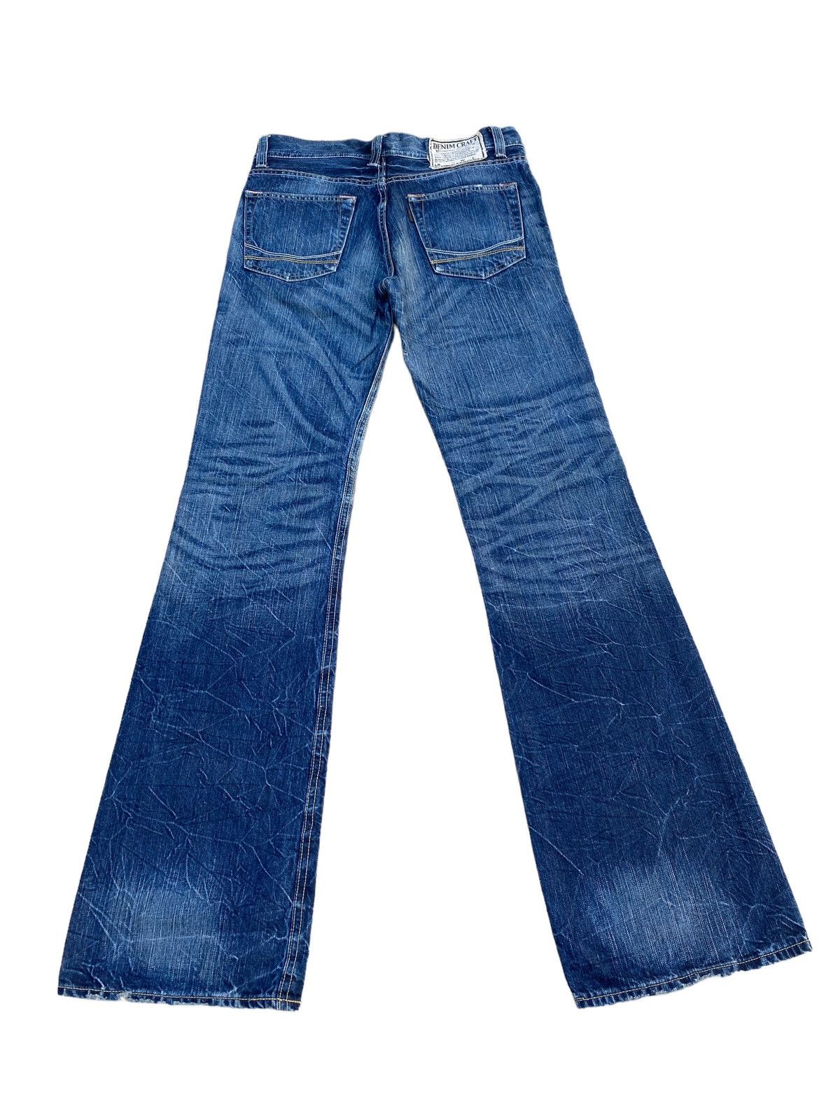 Vintage Vintage Denim Craft Faded Flare Pant Size US 29 - 2 Thumbnail