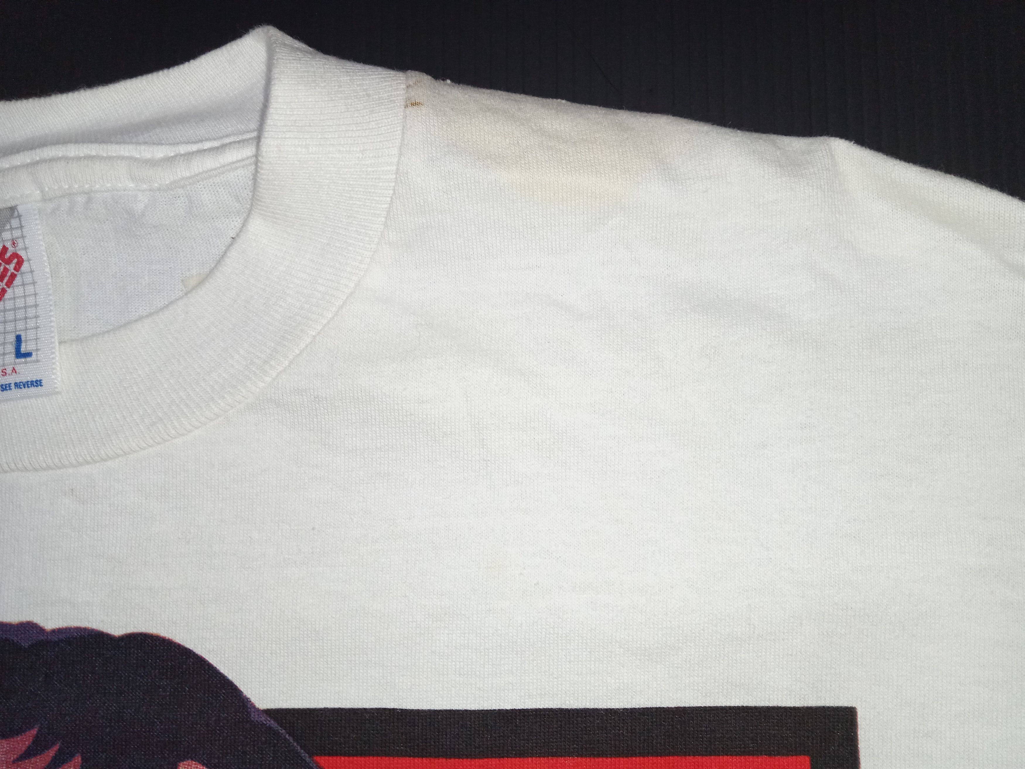 Vintage Vintage 90s NJPW Inoki Vs Ruska 1994 T Shirt Wrestling Size US L / EU 52-54 / 3 - 4 Thumbnail