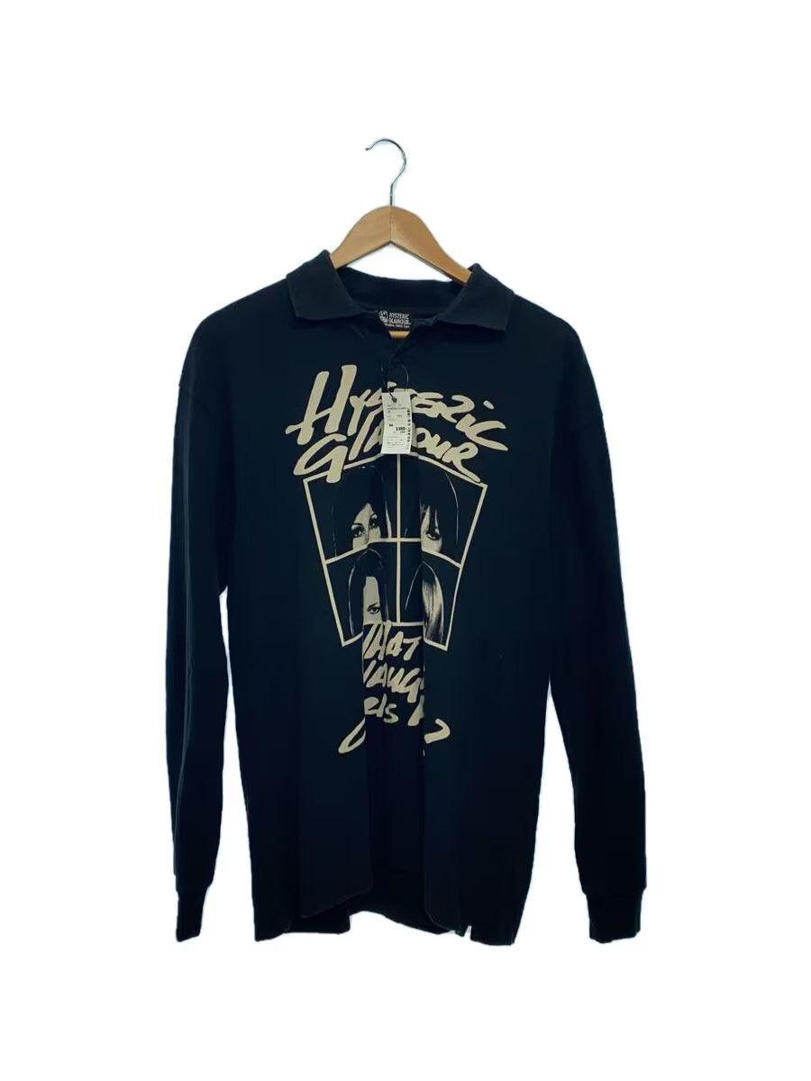 Hysteric Glamour "WHAT DO NAUGHTY GIRLS HIDE?" Long Sleeve Polo Shirt Size US M / EU 48-50 / 2 - 1 Thumbnail