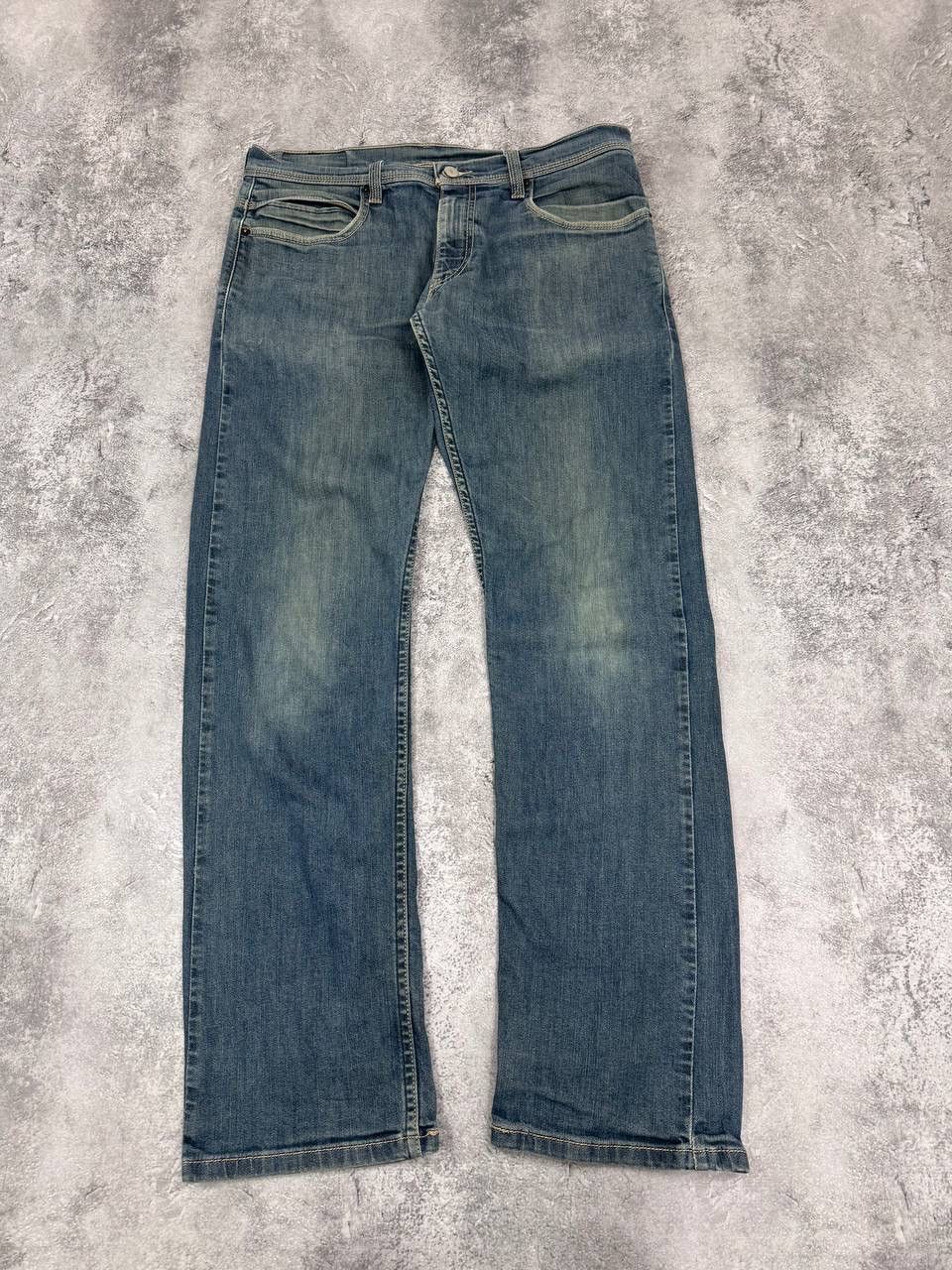 Levi's Levi's Men Blue Denim Straight Leg Jeans Size W34 Size US 34 / EU 50 - 5 Thumbnail