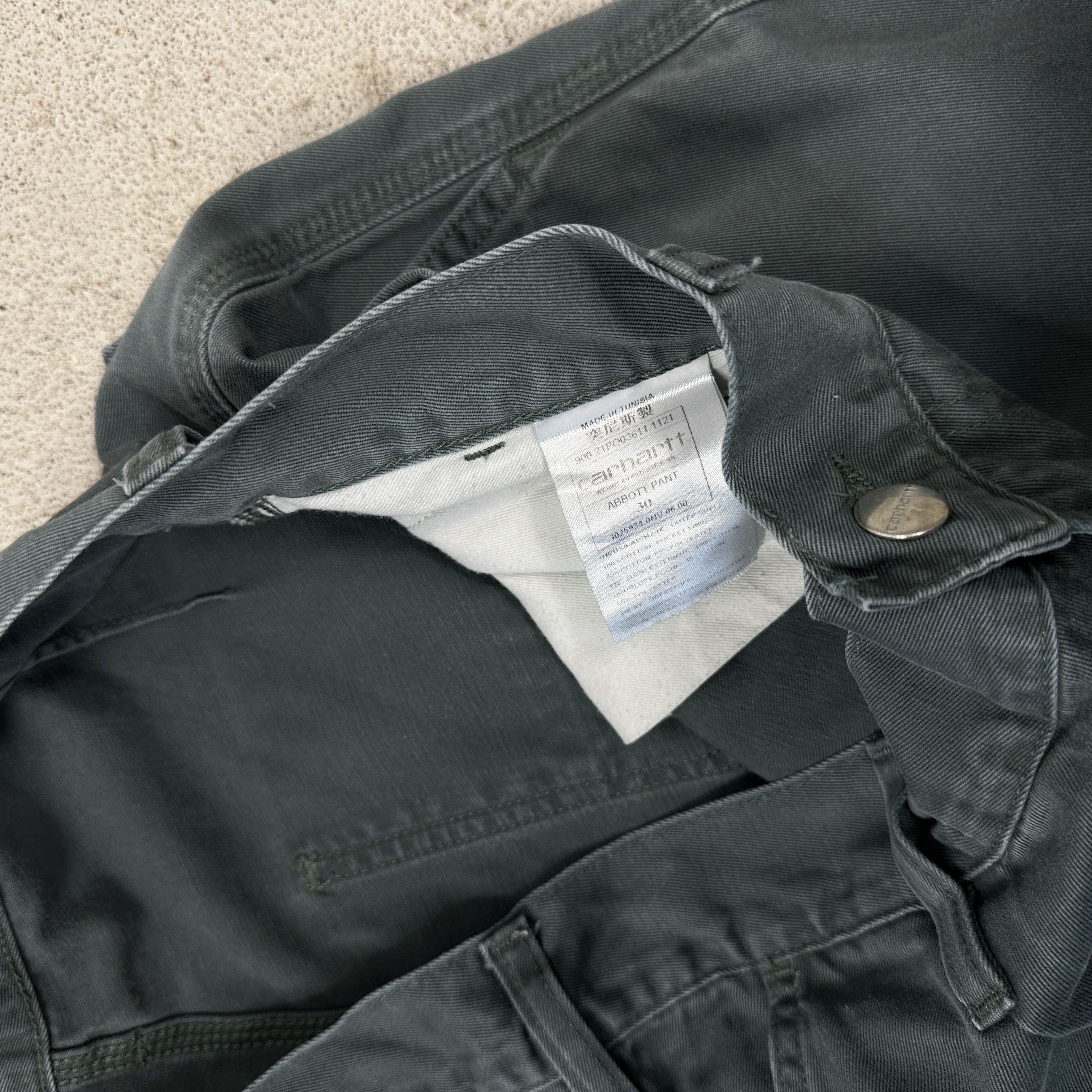 Carhartt × Vintage Vintage Carhartt Abbott Pants Size US 30 / EU 46 - 5 Thumbnail