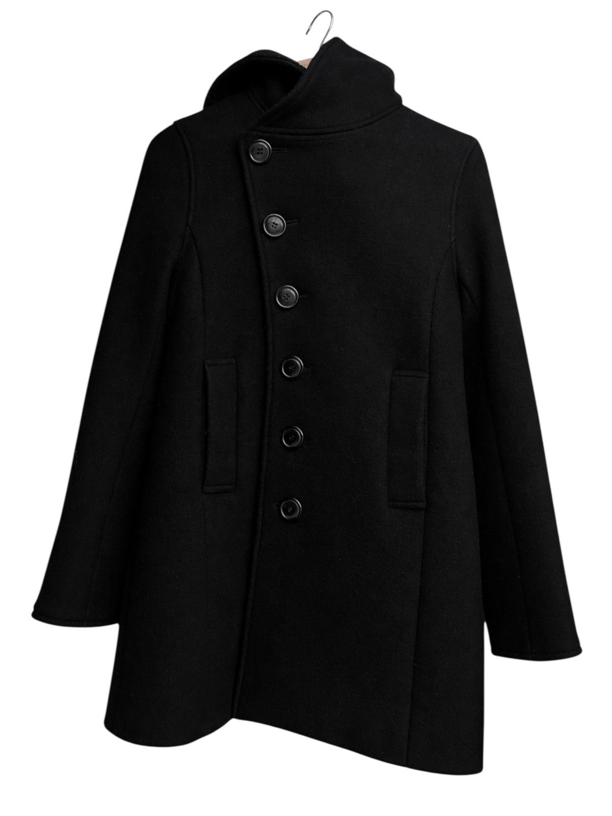 Sunao Kuwahara Sunao Kuwahara Galli Wool Hooded Coat Size M / US 6-8 / IT 42-44 - 2 Thumbnail