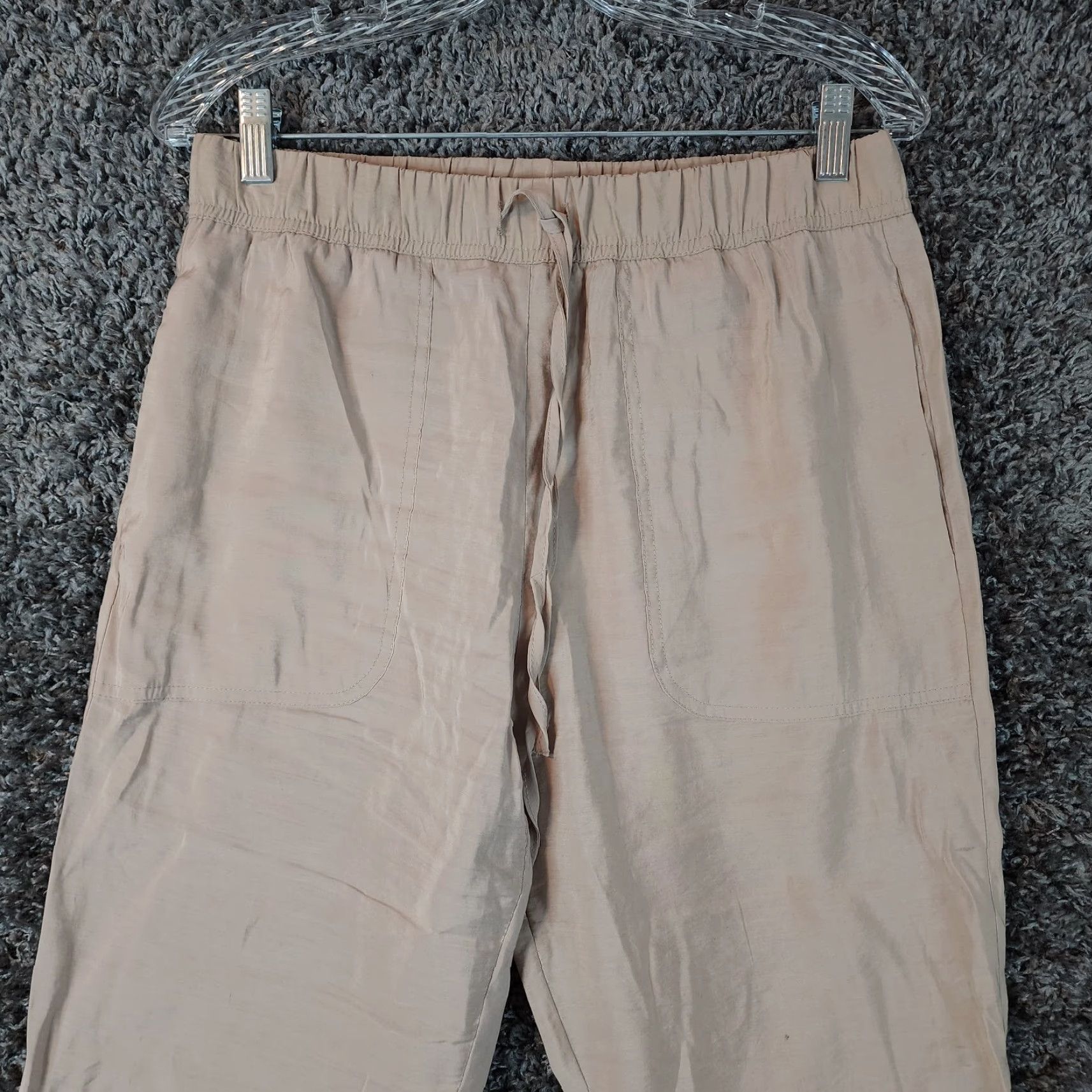 Zara Zara Pants Womens Size M Beige Loose Size 32" / US 10 / IT 46 - 3 Thumbnail