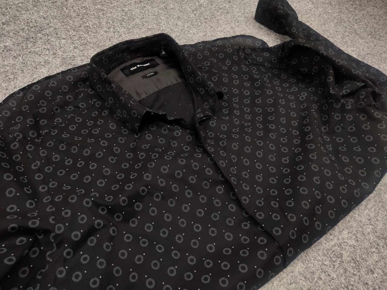 The Kooples The Kooples Design Casual Print Black long sleeve shirt Size US M / EU 48-50 / 2 - 11 Thumbnail