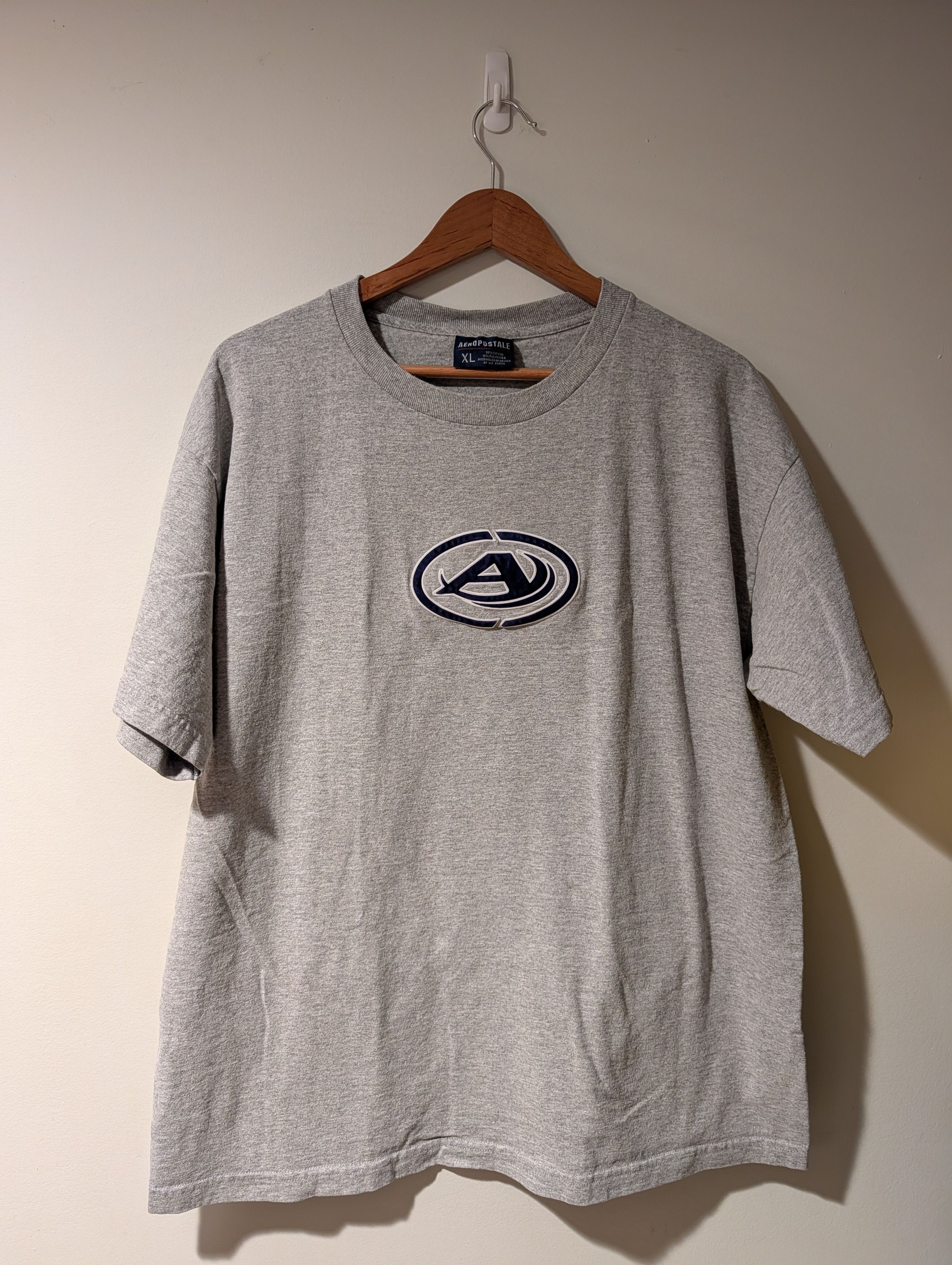 Aeropostale Vintage Aeropostale T-Shirt Oval Big Logo Y2K Skater Size US XL / EU 56 / 4 - 1 Thumbnail